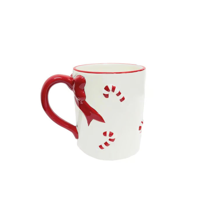 Sculpted Mug - Peppermint Twist