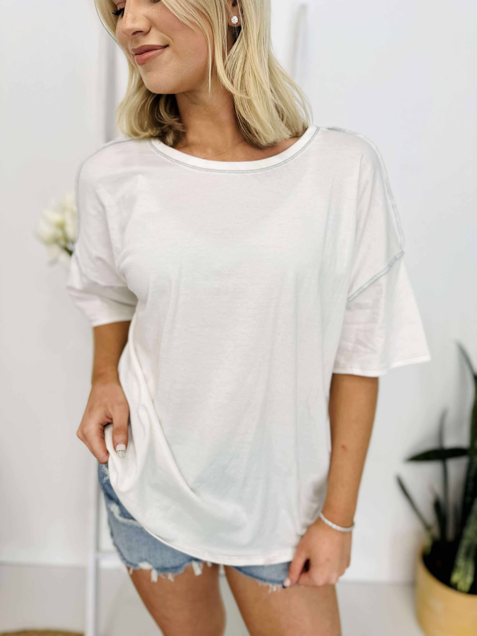Open Back Summer Top