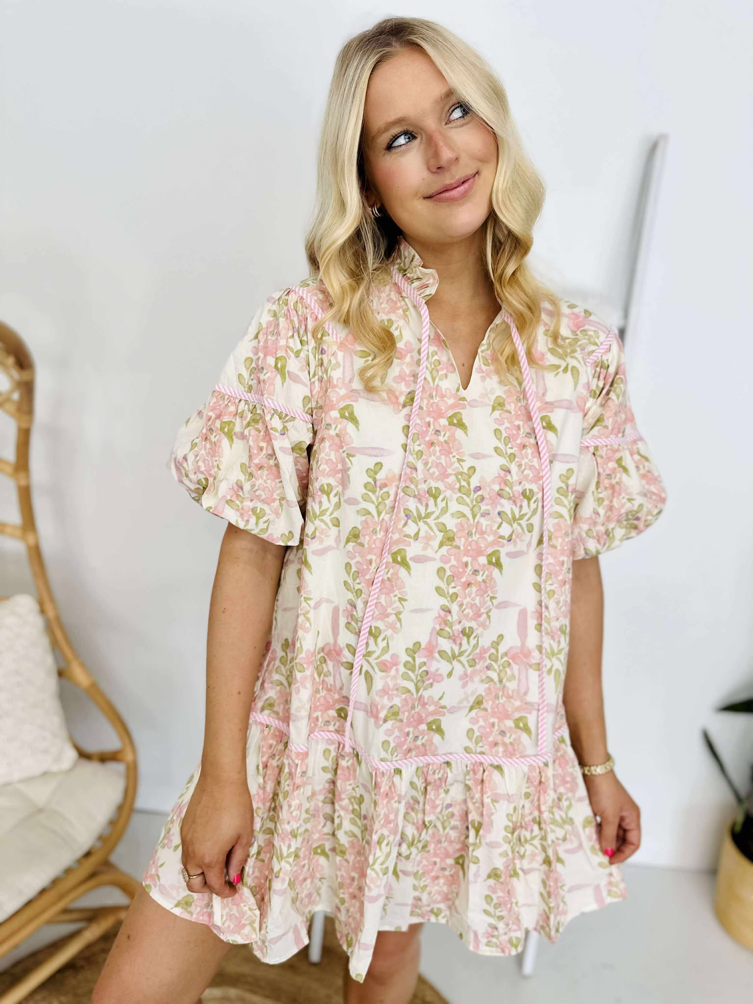 Bloom Brightly Floral Dress