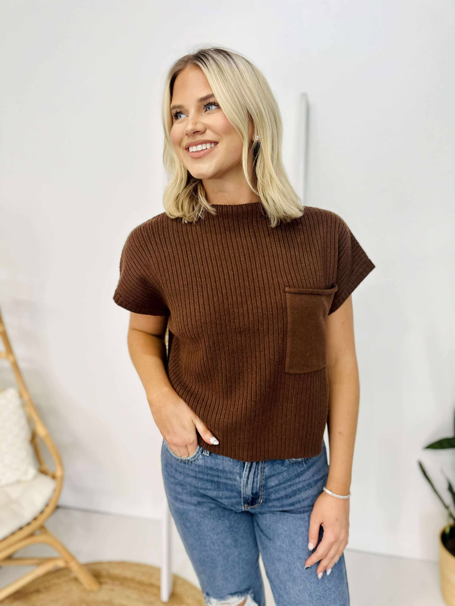 Perfect Transition Sweater Top