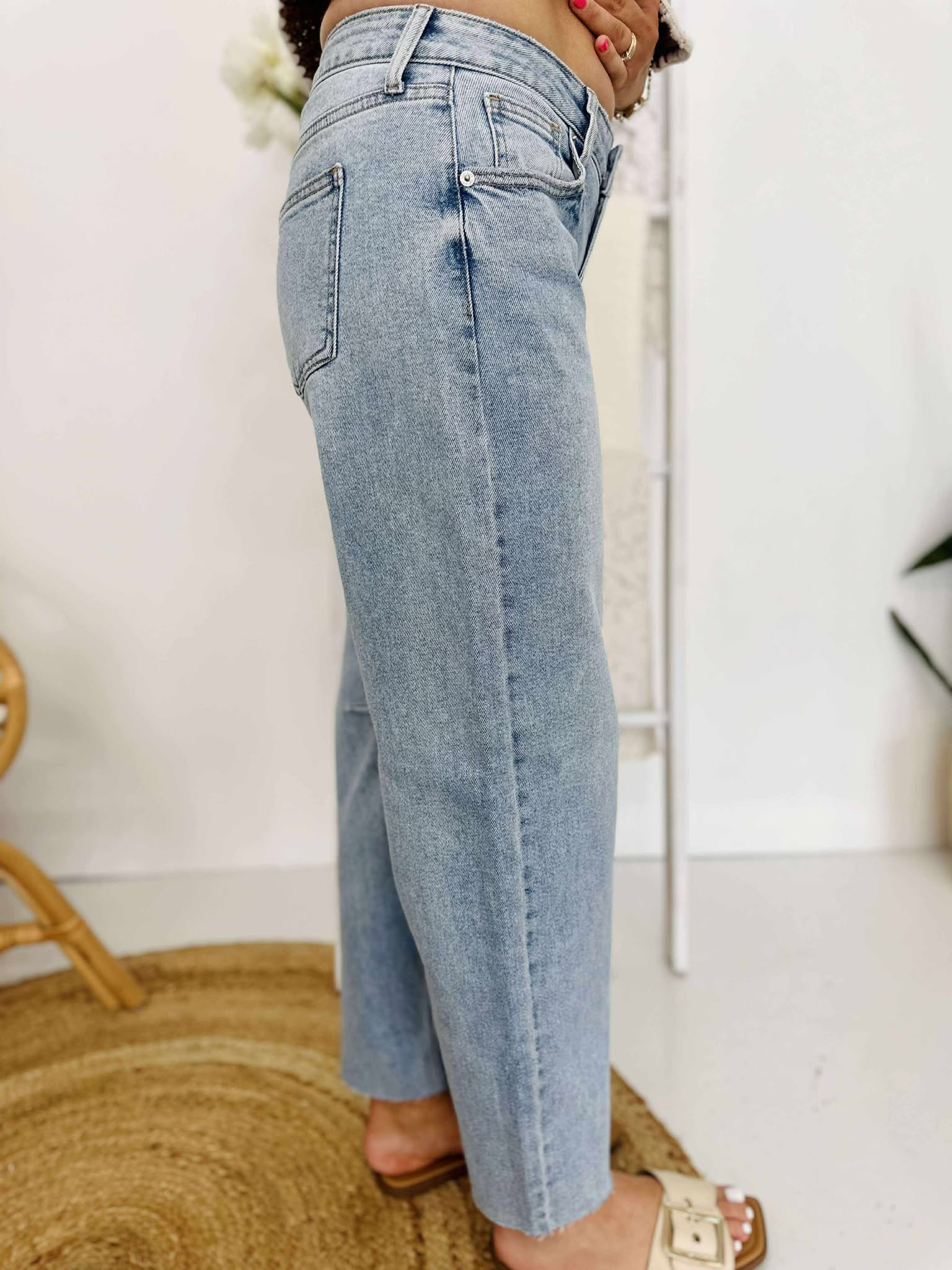 True Denim Barrel Jeans