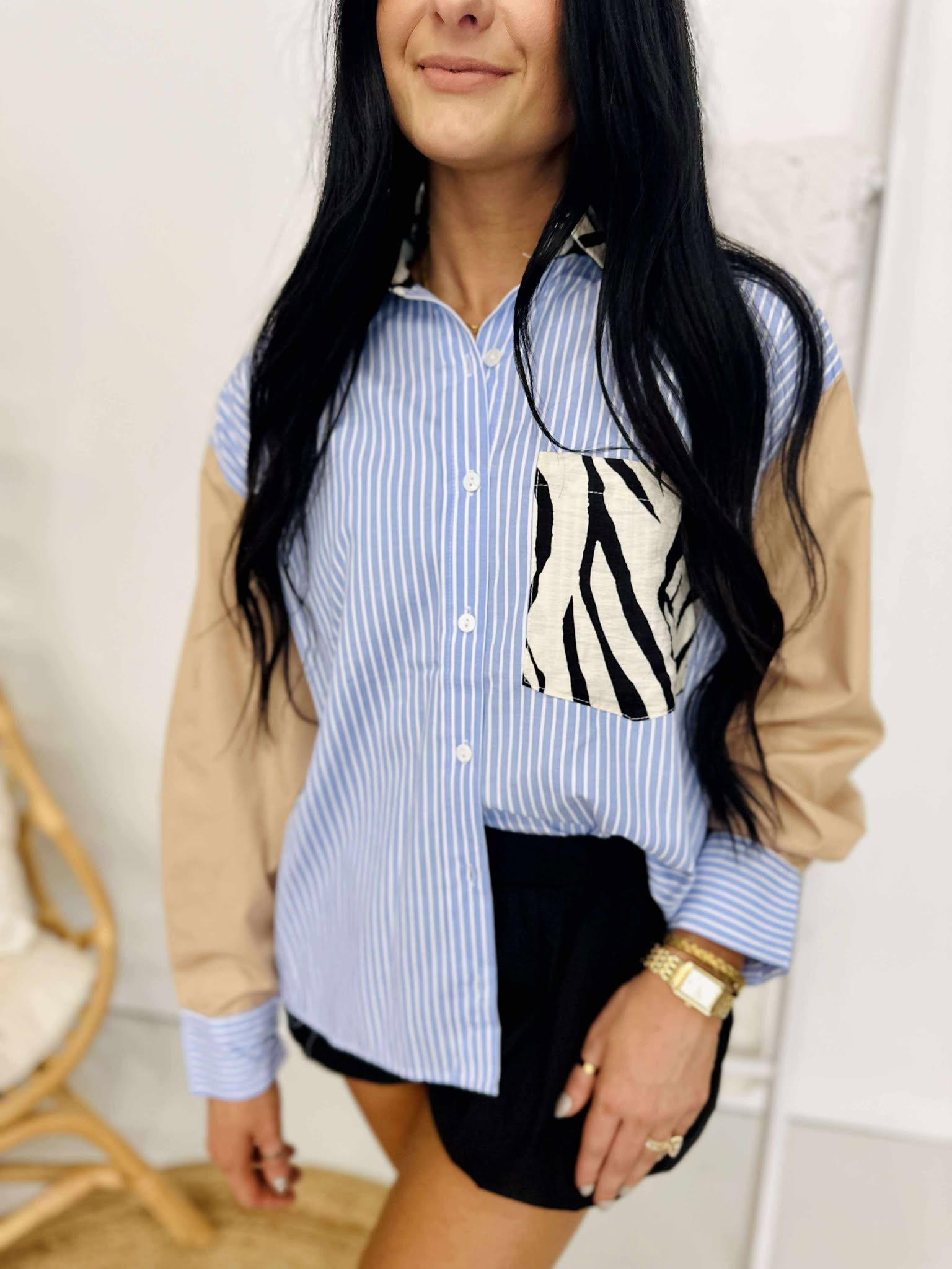 Wild Out Here Button Down