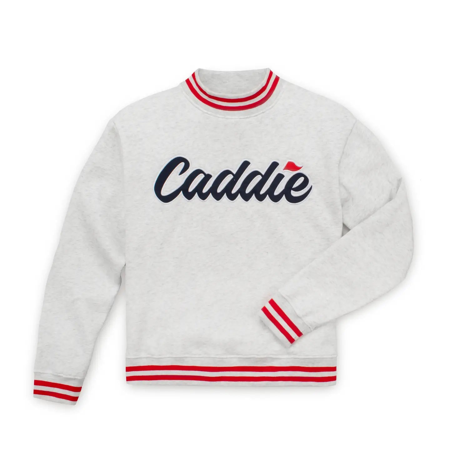 Caddie Logo Mock Neck
