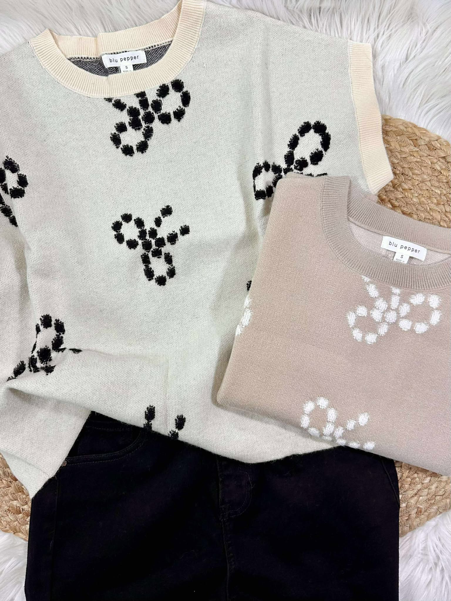 Bow To You Sleeveless Sweater