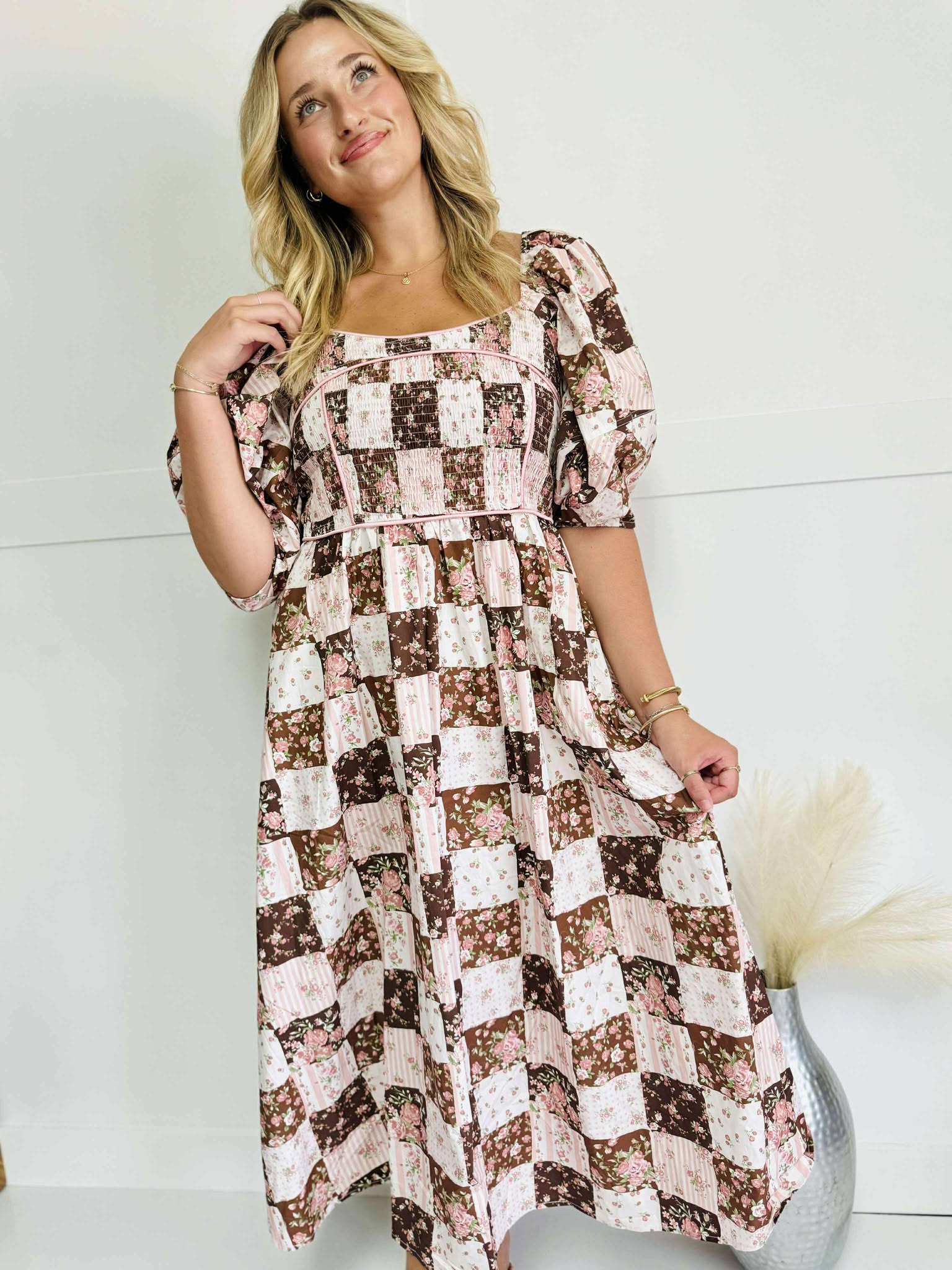 What A Girl Wants Poplin Maxi Dress
