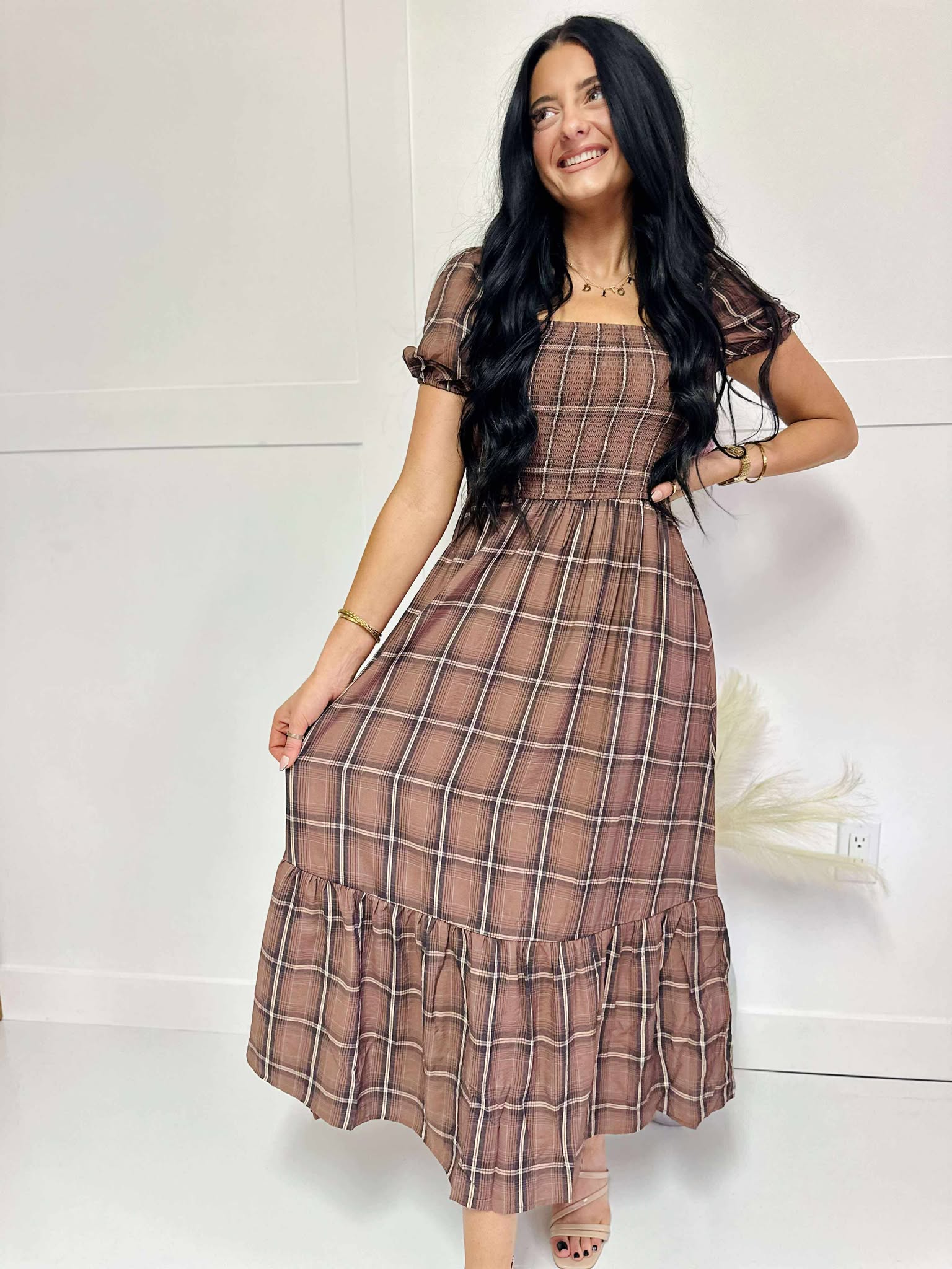 Feeling Fall Midi Dress