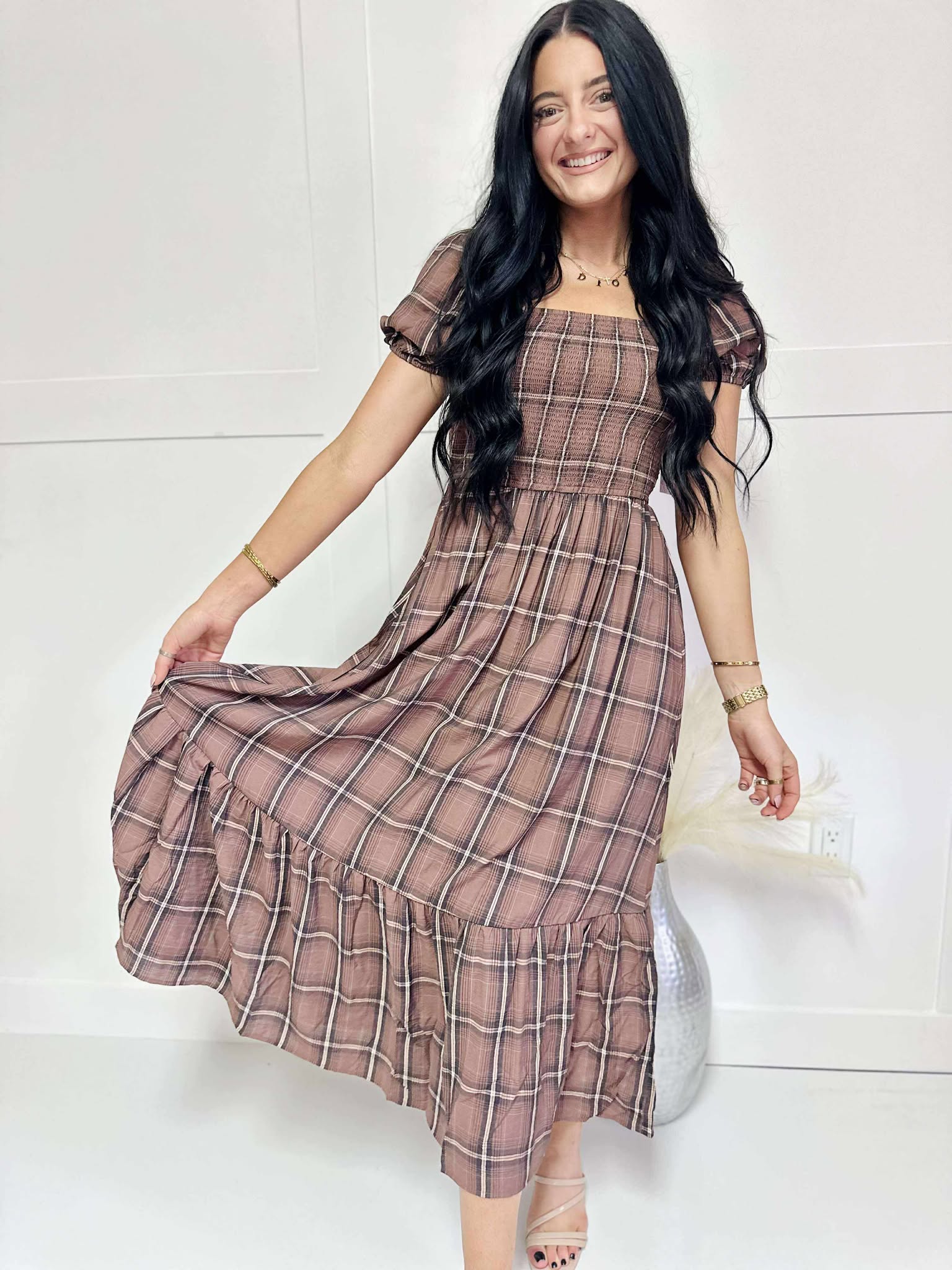 Feeling Fall Midi Dress