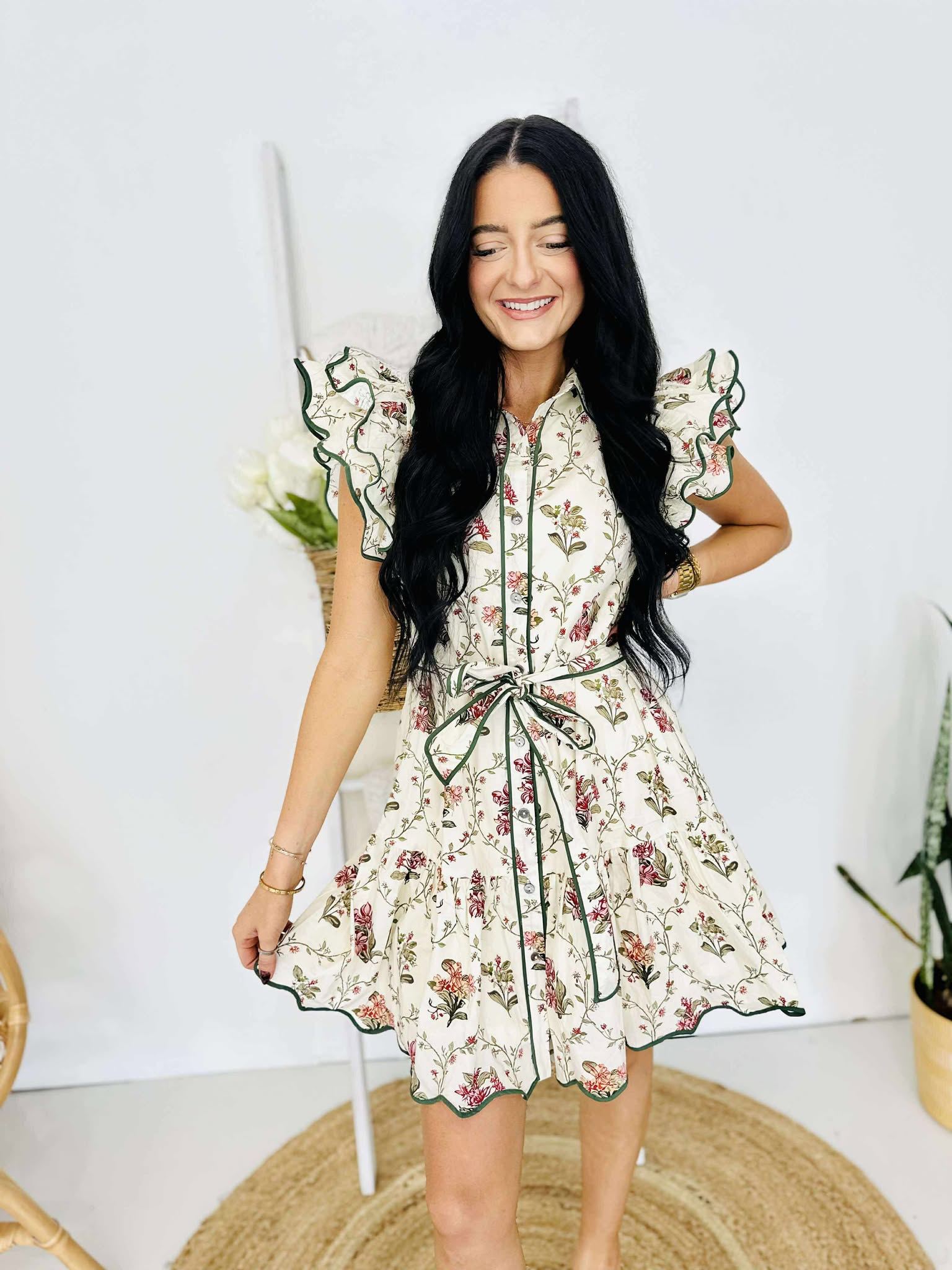 Floral Flourish Dress