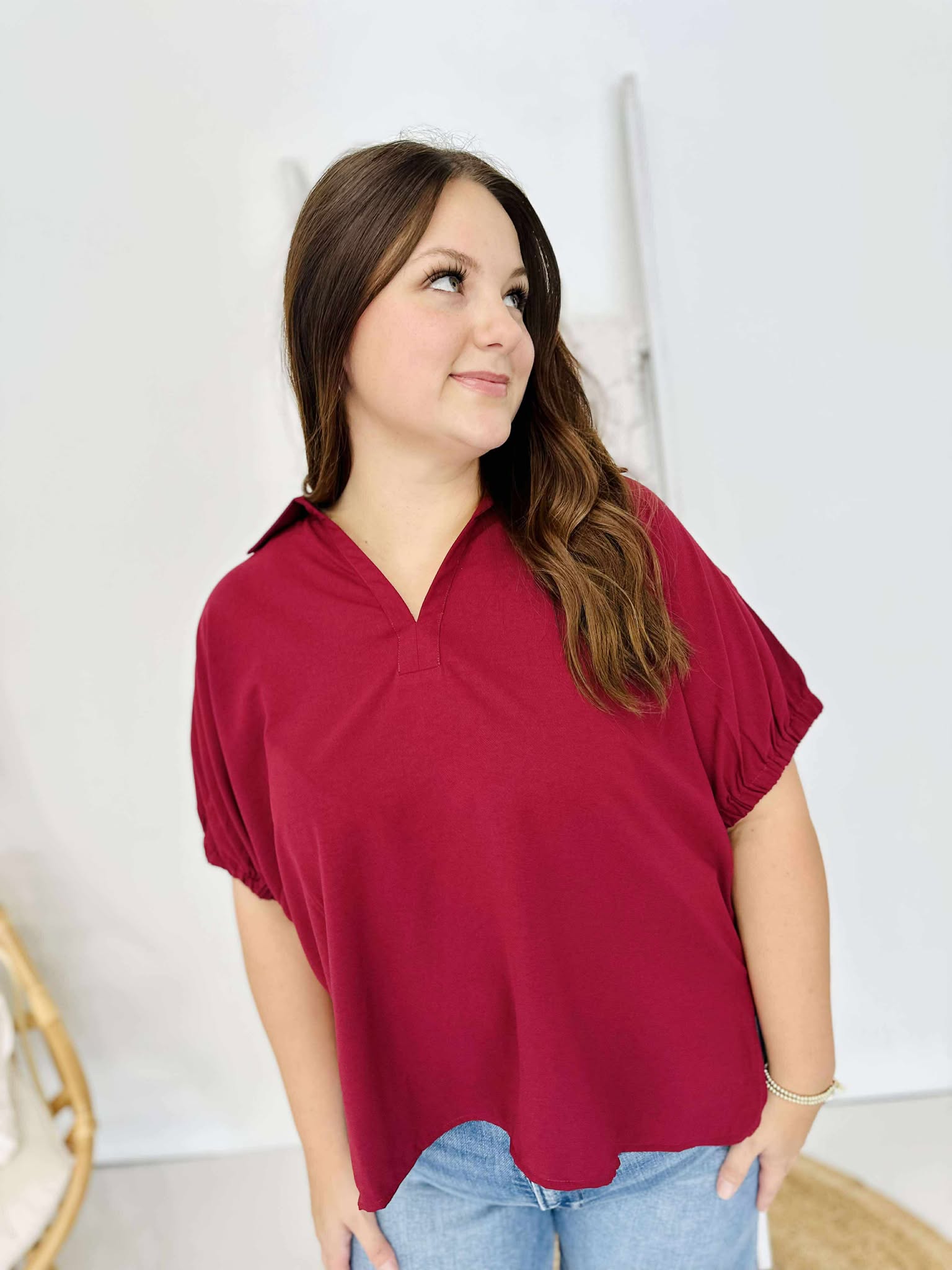 Classy Meets Basic Blouse