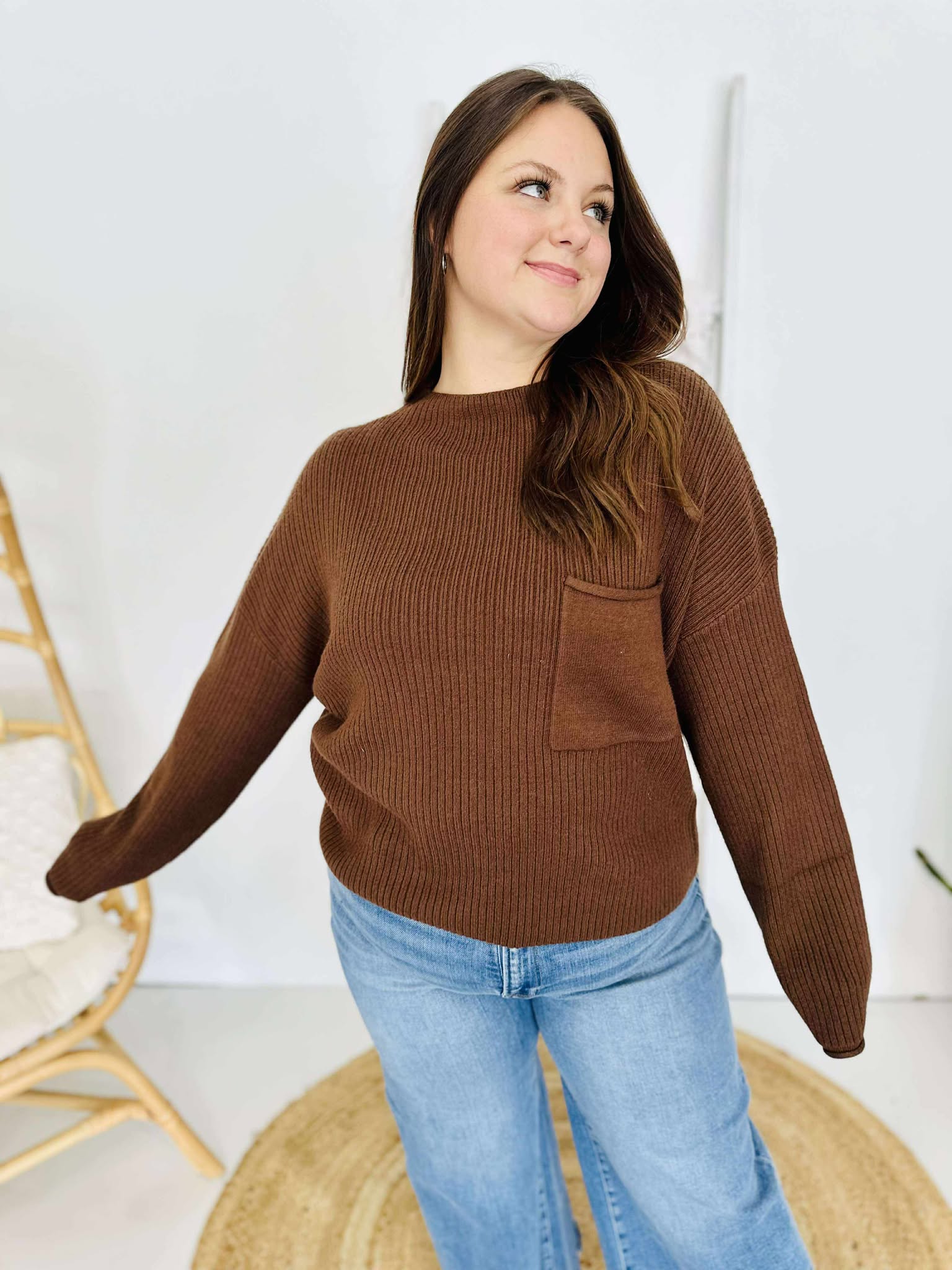 Perfect Transition Long Sleeve Sweater Top