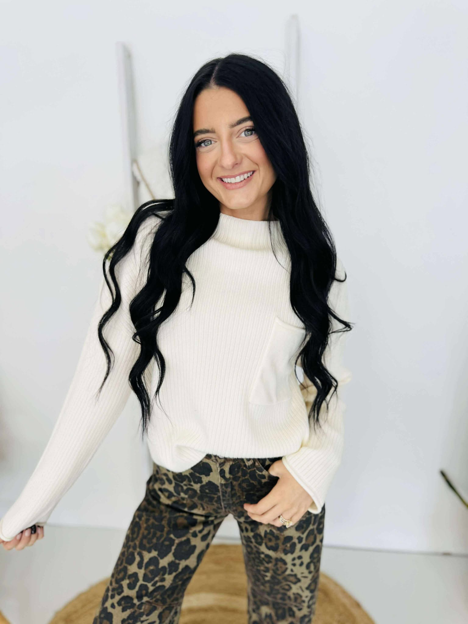 Perfect Transition Long Sleeve Sweater Top