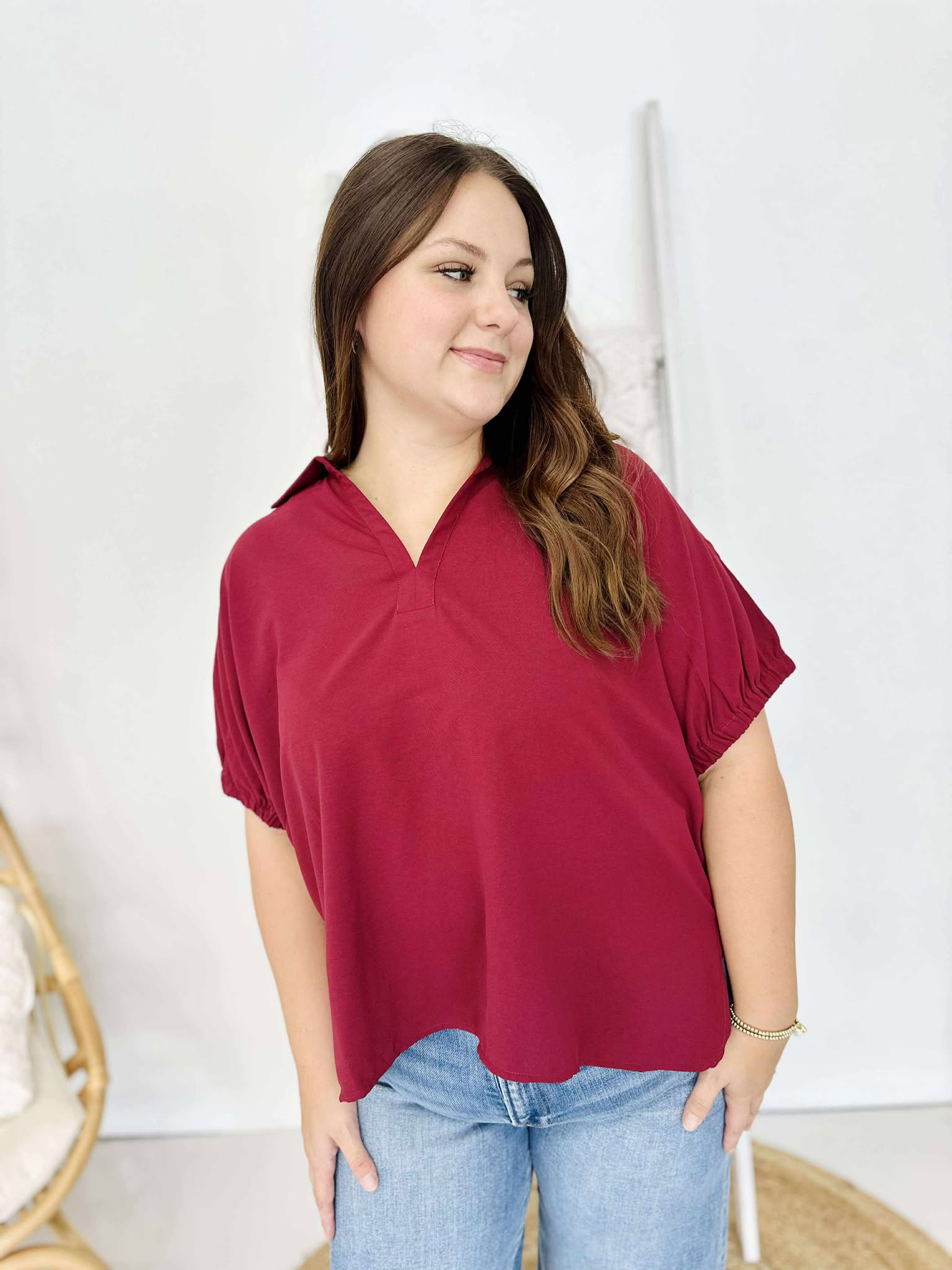 Classy Meets Basic Blouse