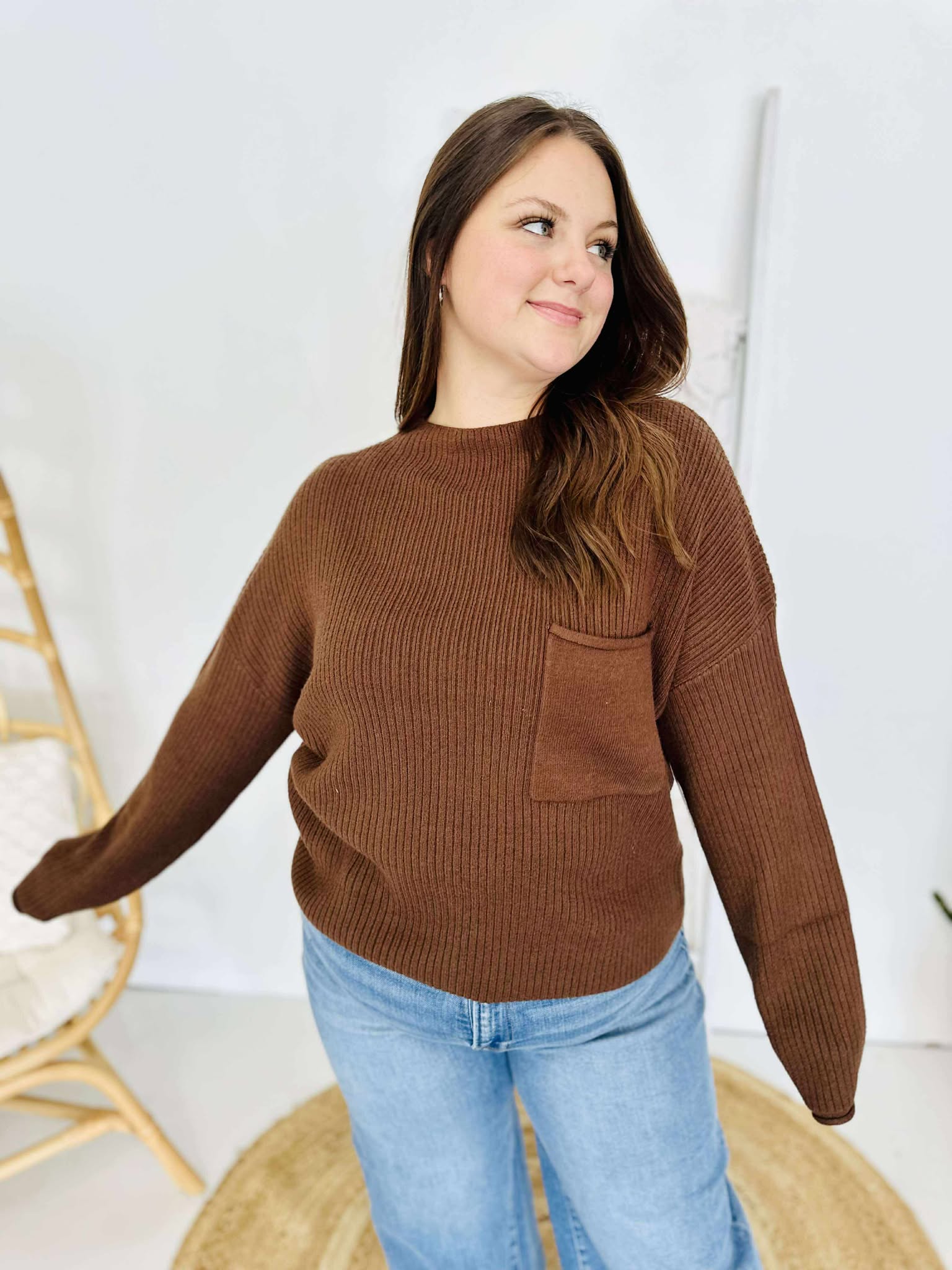 Perfect Transition Long Sleeve Sweater Top