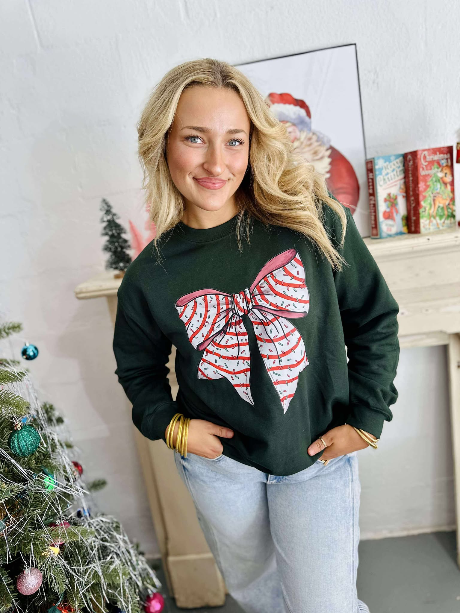 Christmas Tree Cake Sweatshirt