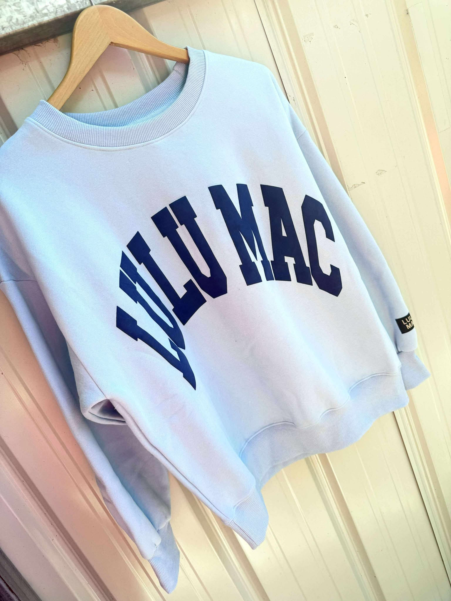 Lulu Mac Navy/Baby Blue Sweatshirt