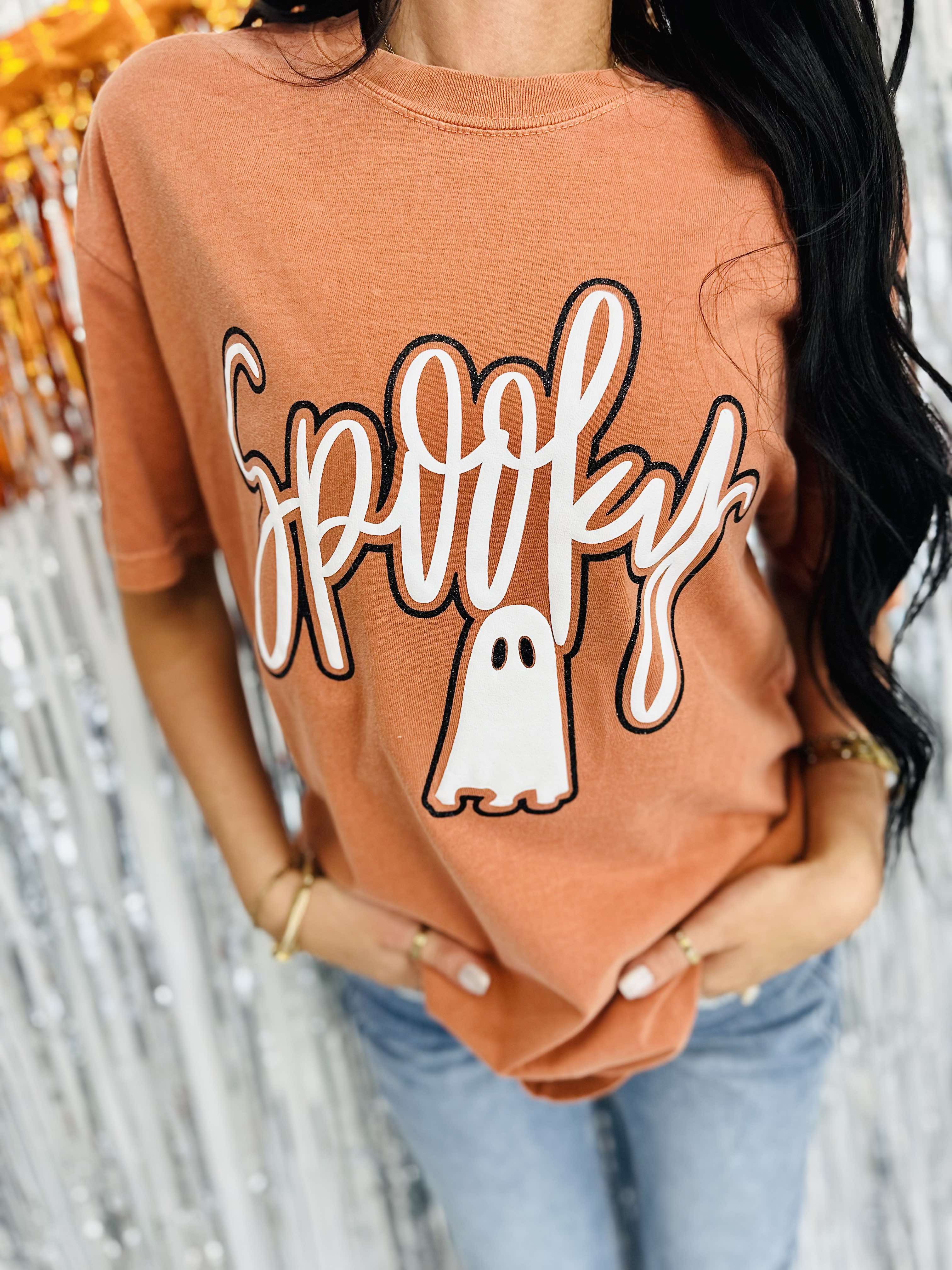Double Spooky Ghost Yam Graphic Tee