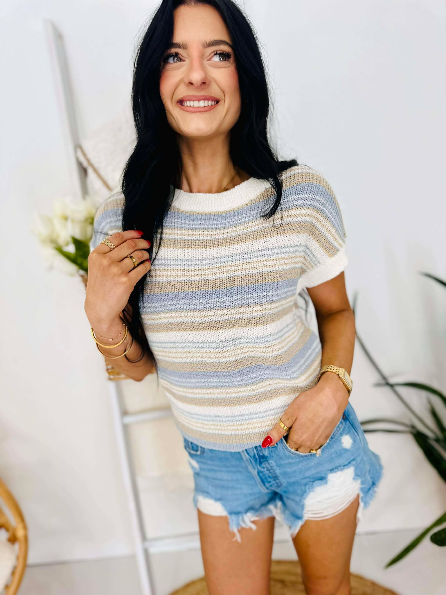 Spring Fever Knitted Top