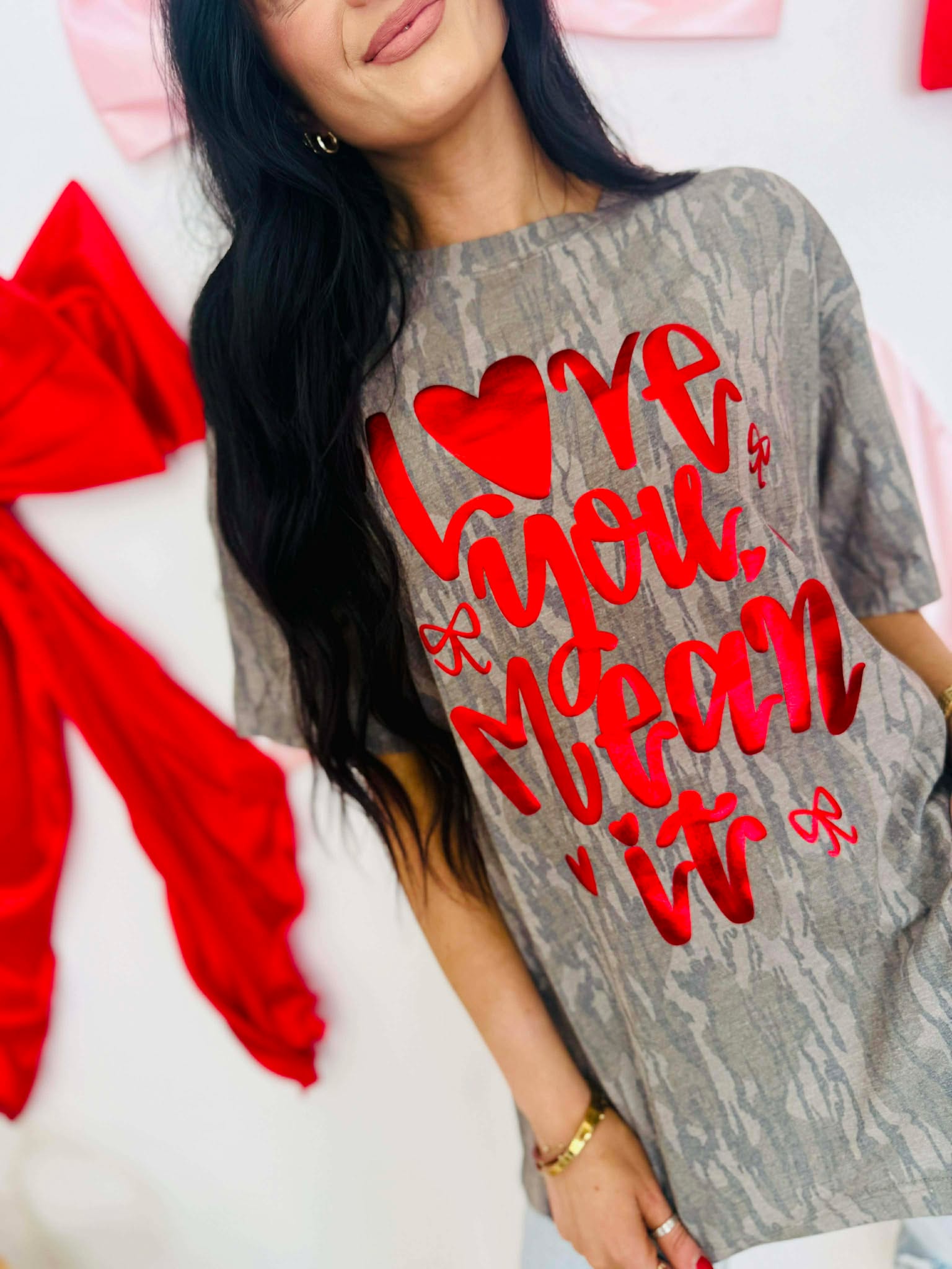 Love You, Mean It Bottomland Graphic Tee