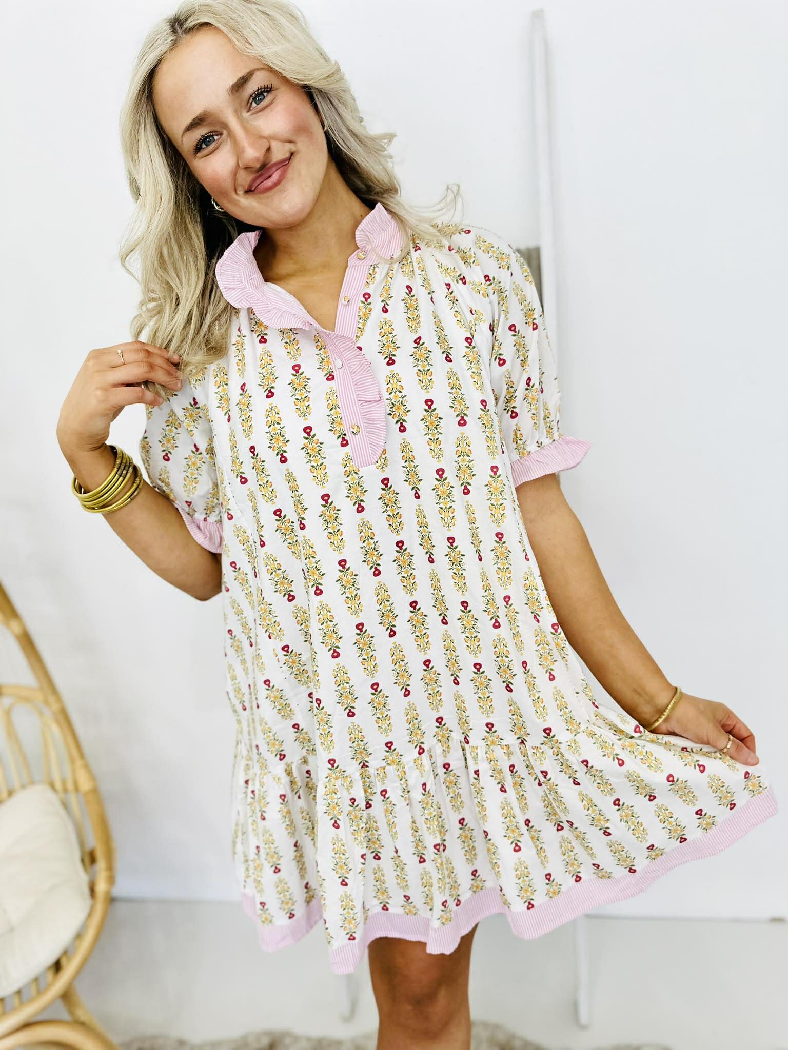 Serenade Of Blossoms Dress