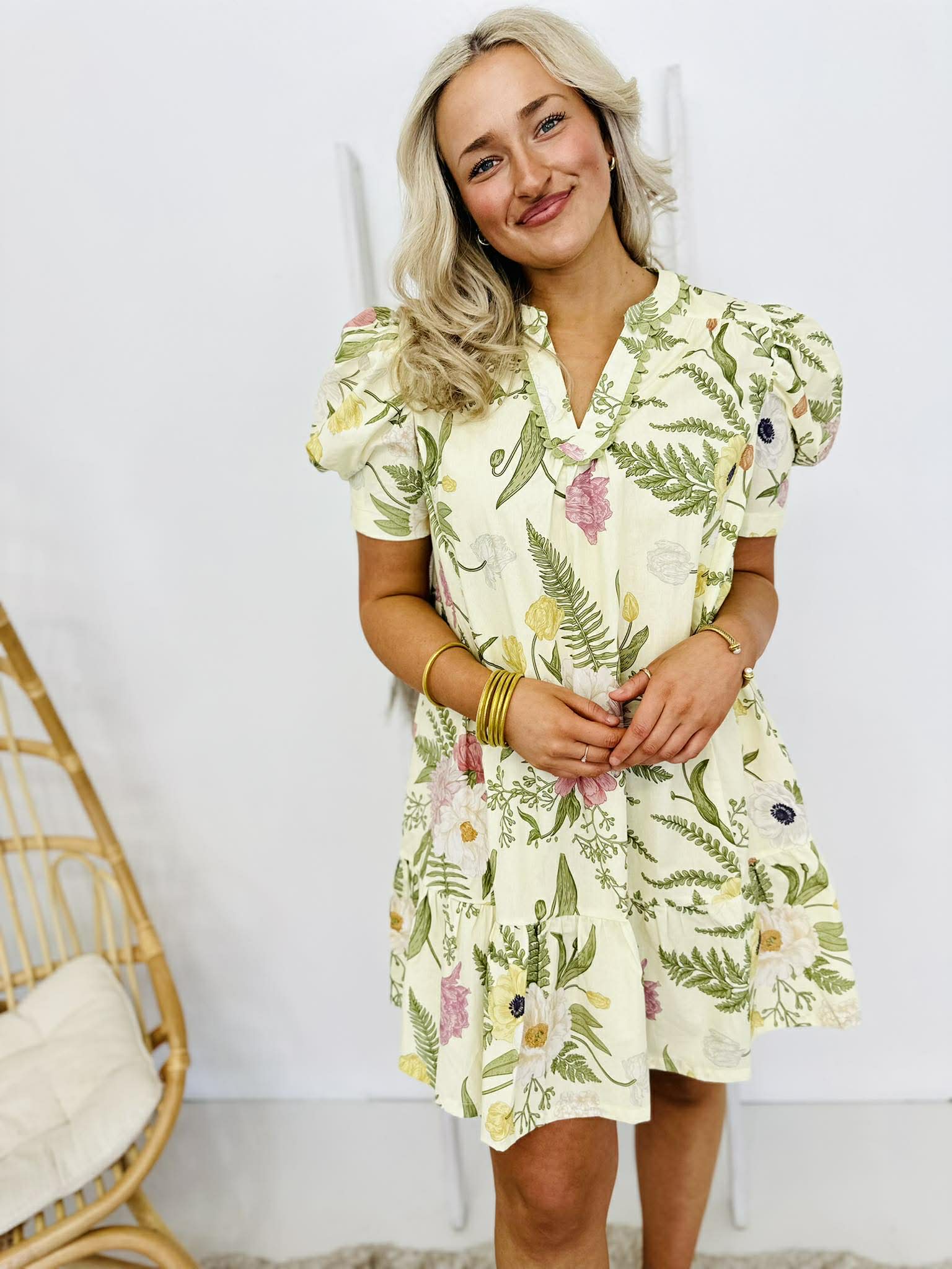 Eyes On You Floral Dress