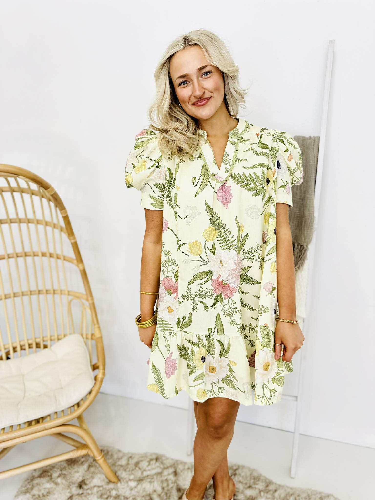 Eyes On You Floral Dress