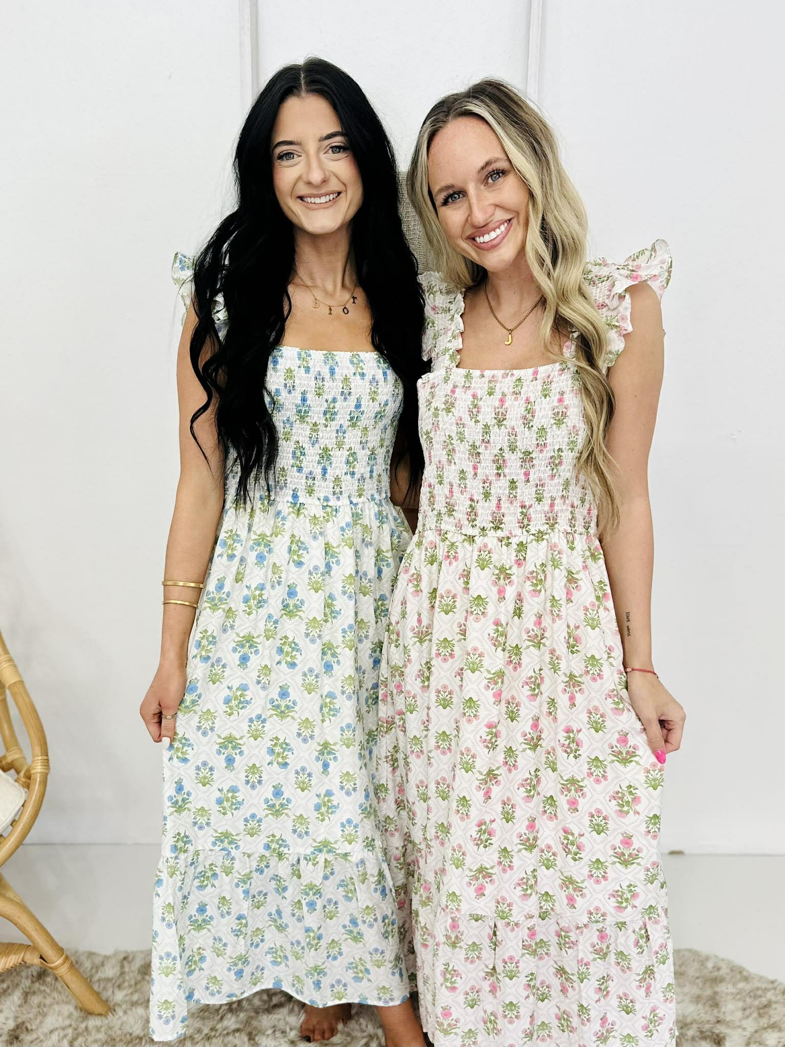 Always Summer Floral Midi Dress