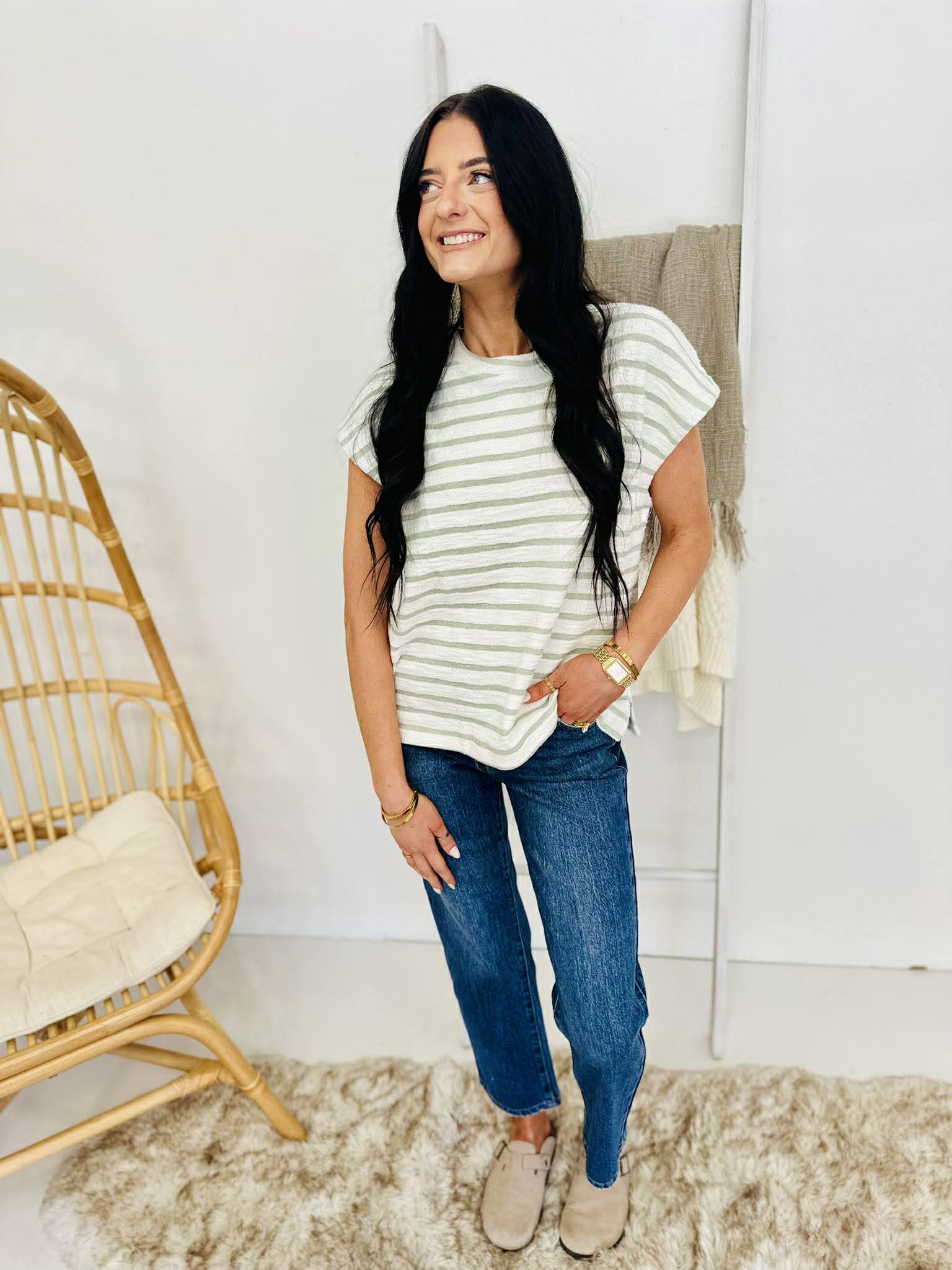 Secret Stripes Top