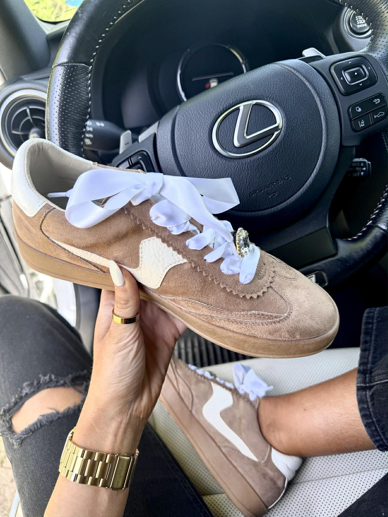 State Of Mind Tan Sneakers