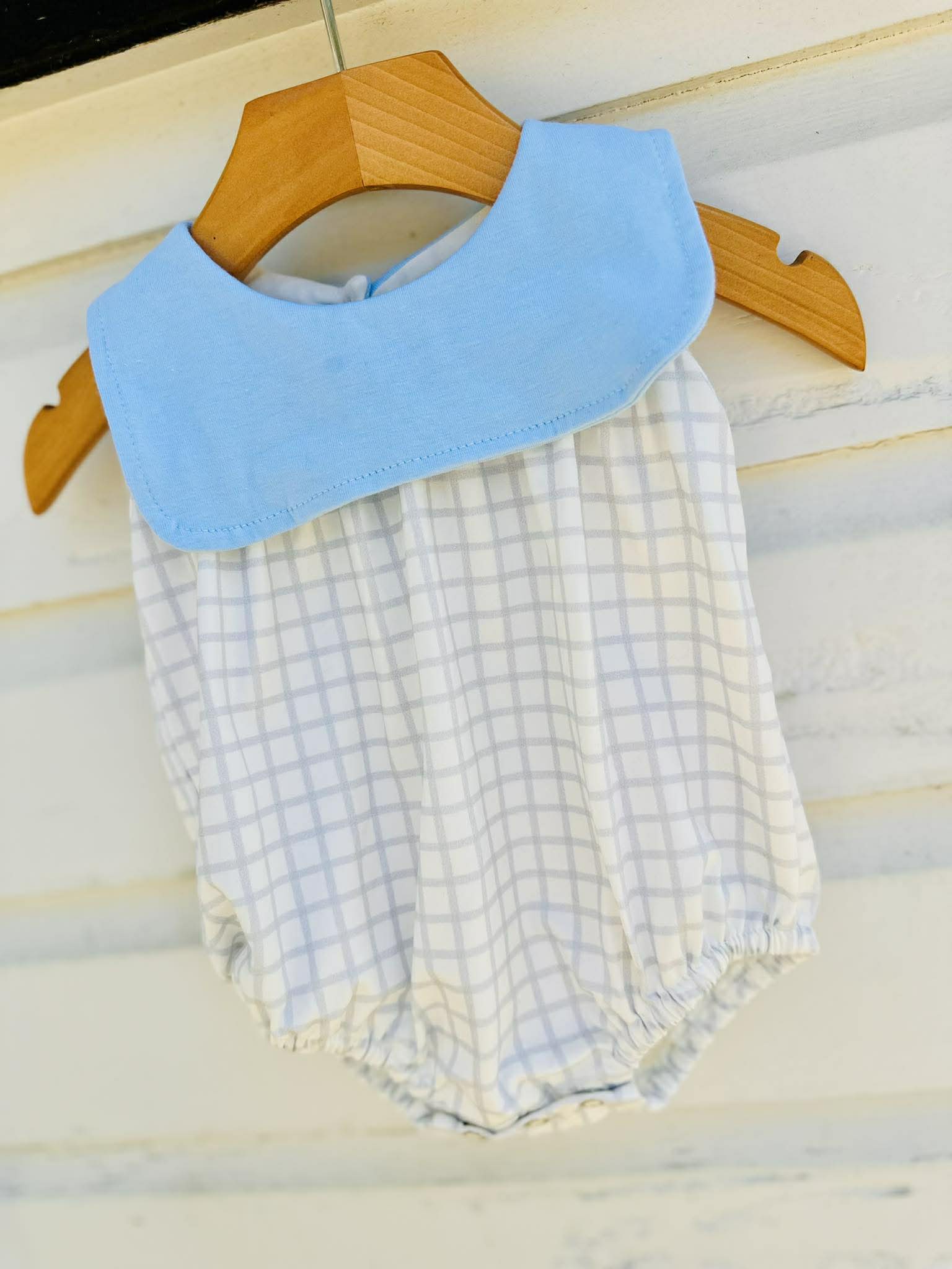 Boys Fish Applique Bubble