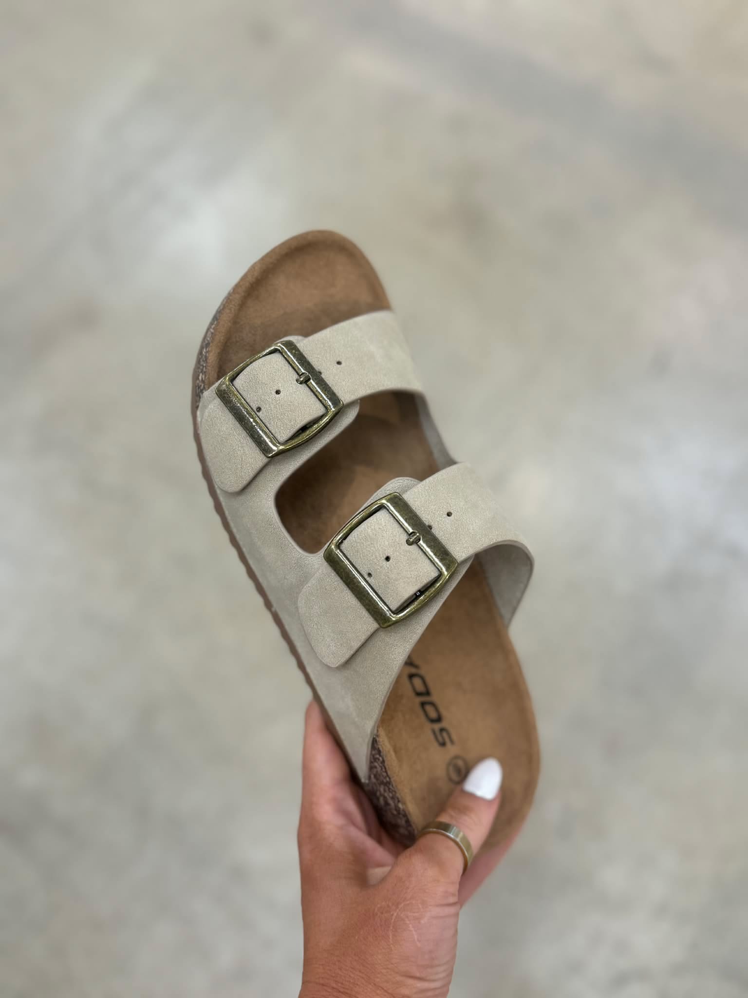 Another Round Double Strap Sandals