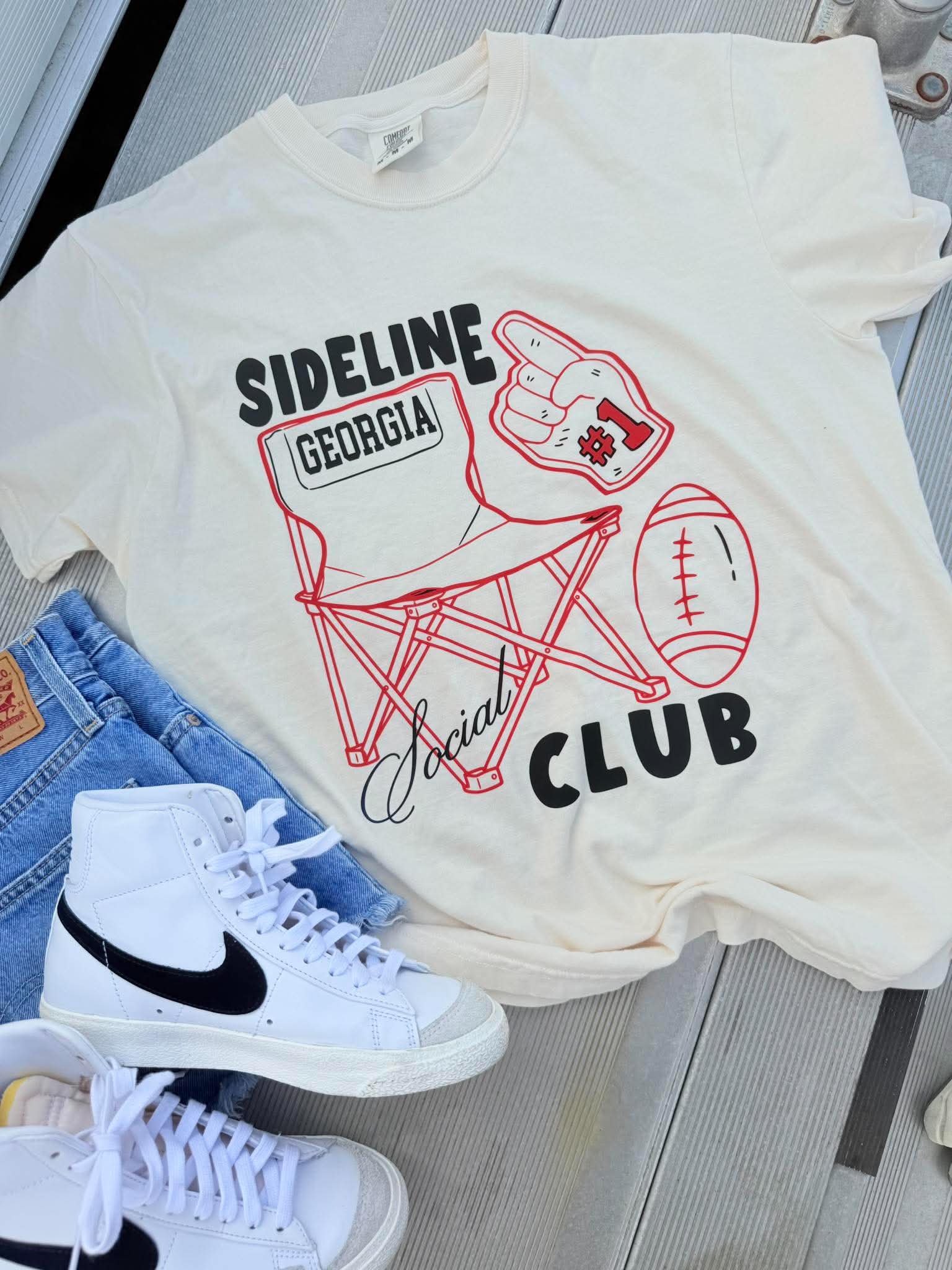Sideline Social Club Graphic Tee - #GAME108