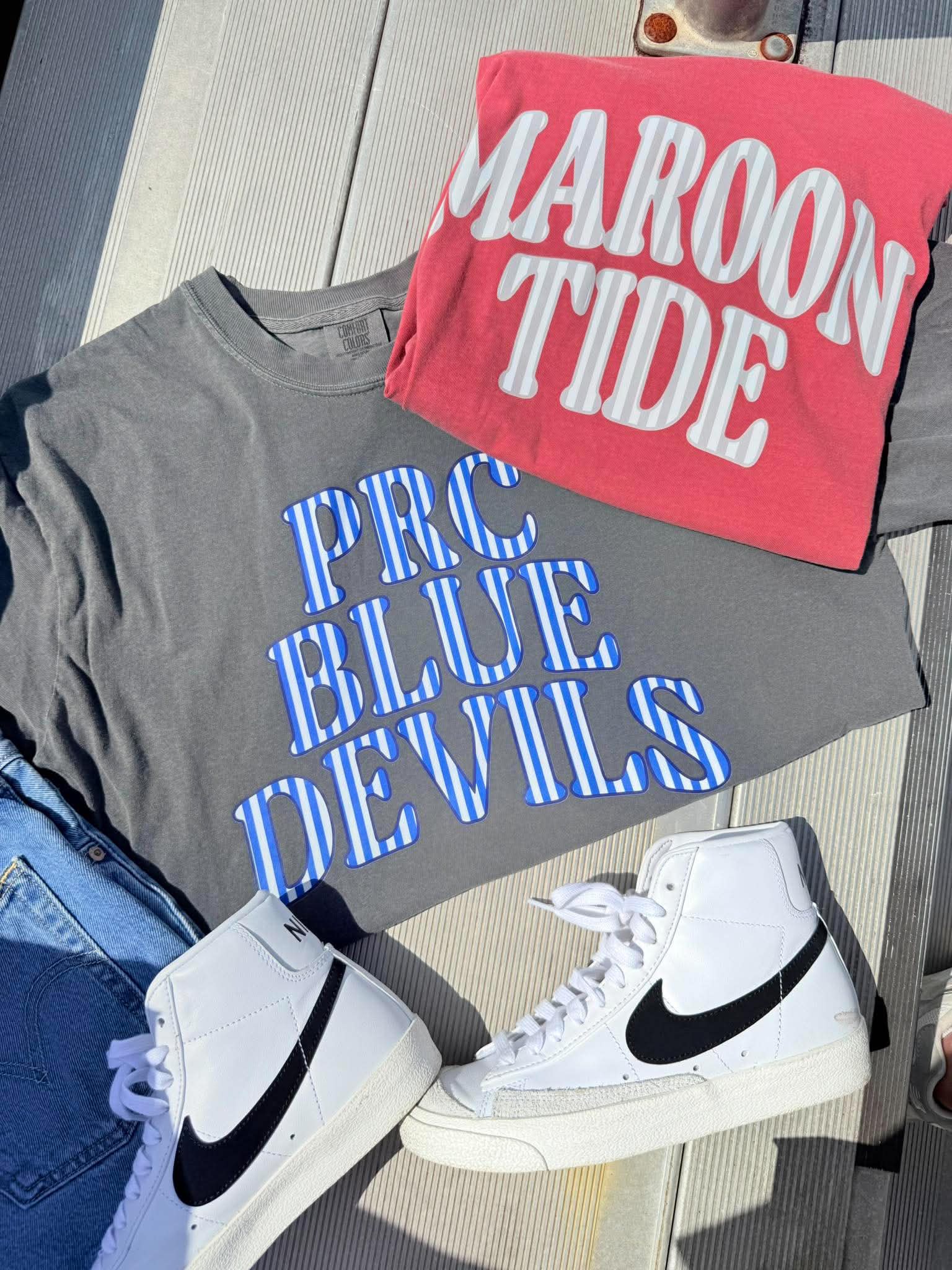 Bubble Stripe Mascot Graphic Tee - #GAME104
