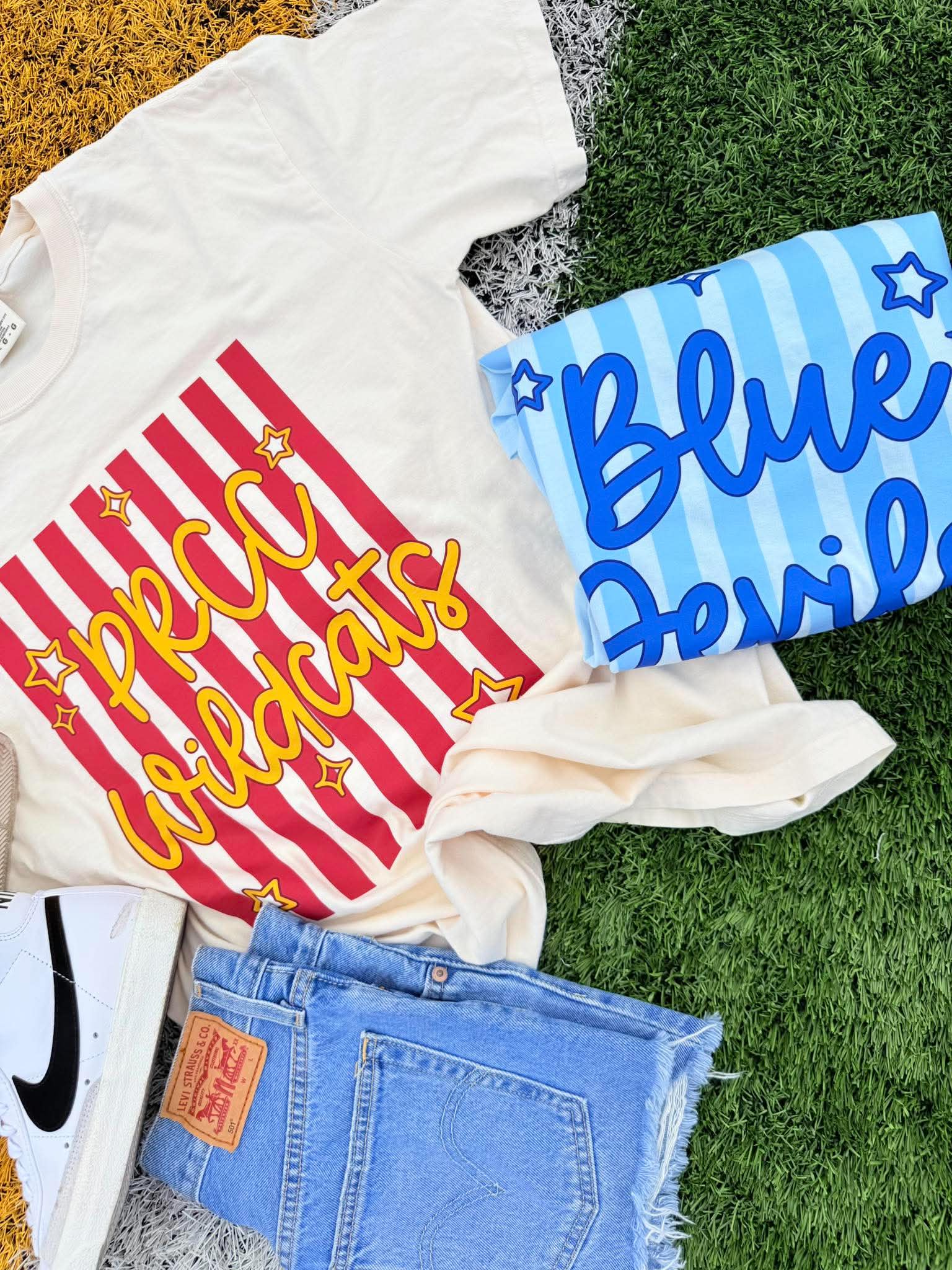 Stripes & Stars Mascot Graphic Tee - #GAME98