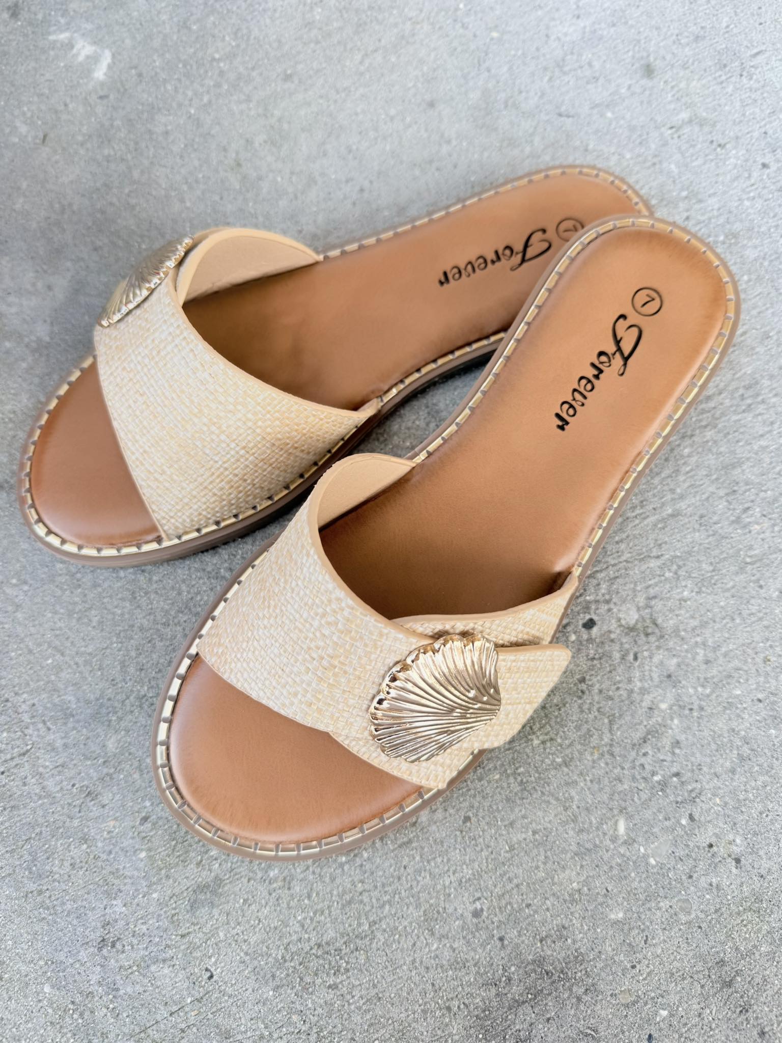 Beach Scene Sandals