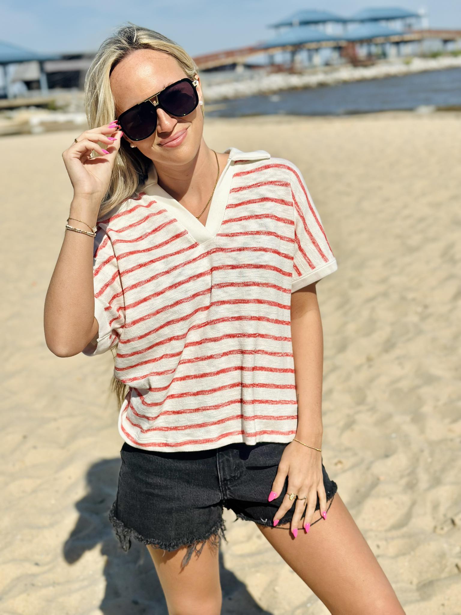 Summer Stripes Top