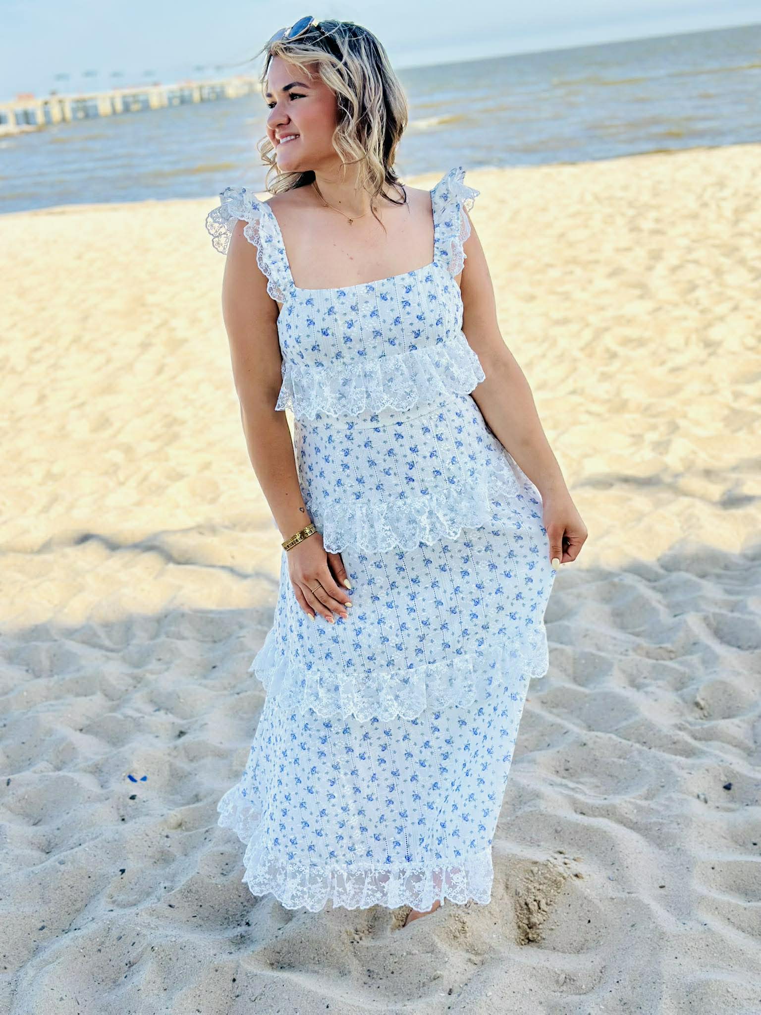 Flirty Layered Lace Dress