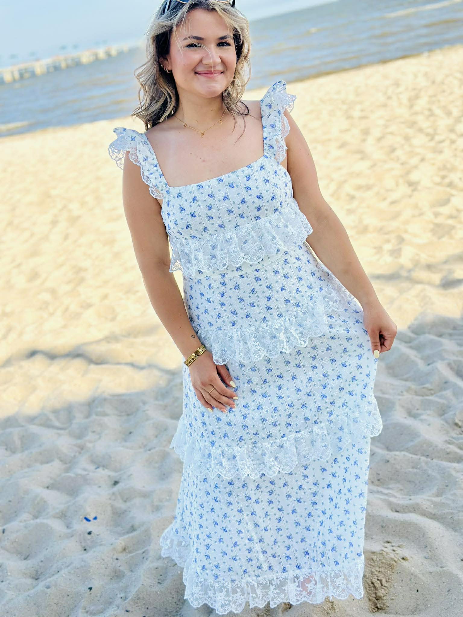 Flirty Layered Lace Dress