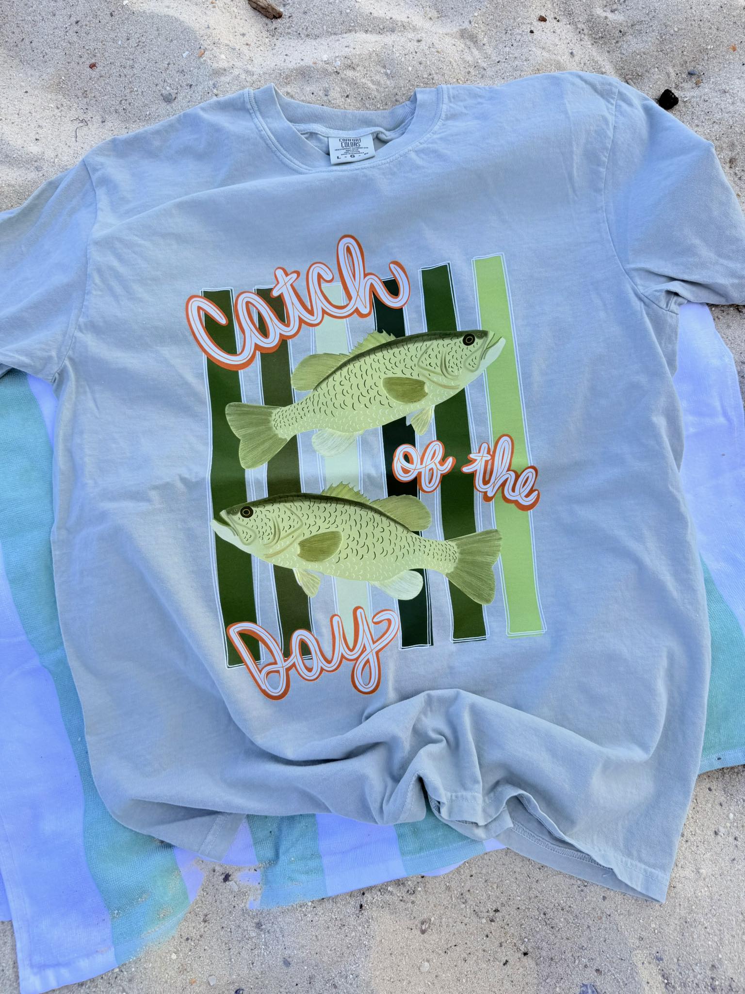 Catch Of The Day Bay Graphic Tee