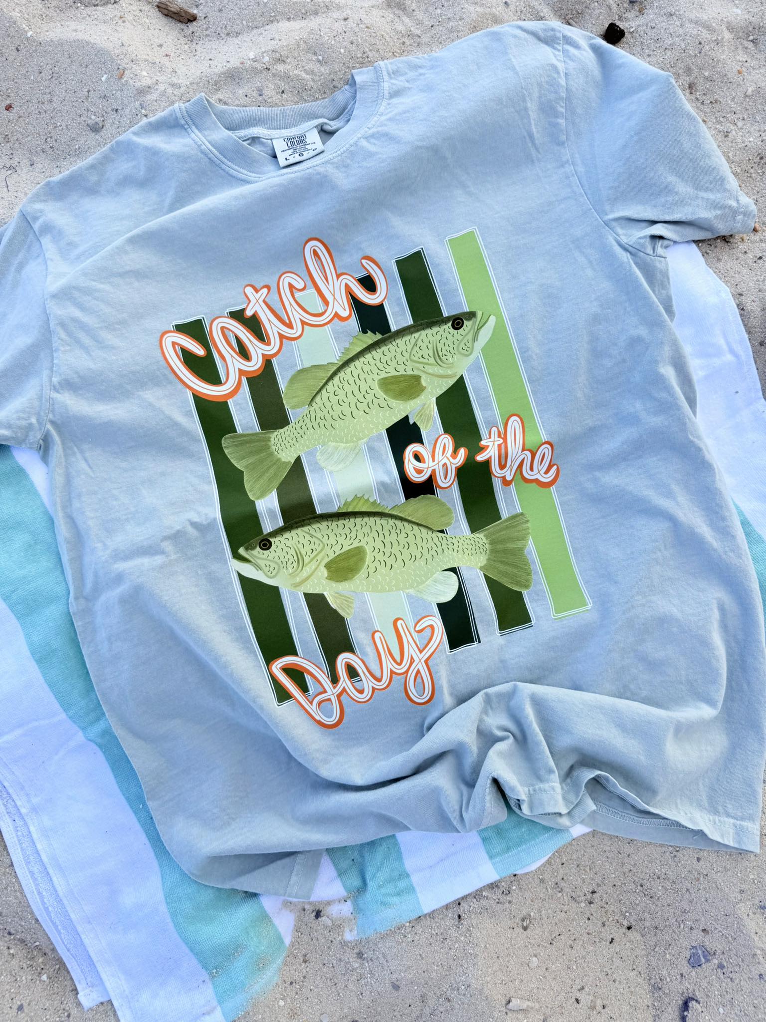 Catch Of The Day Bay Graphic Tee