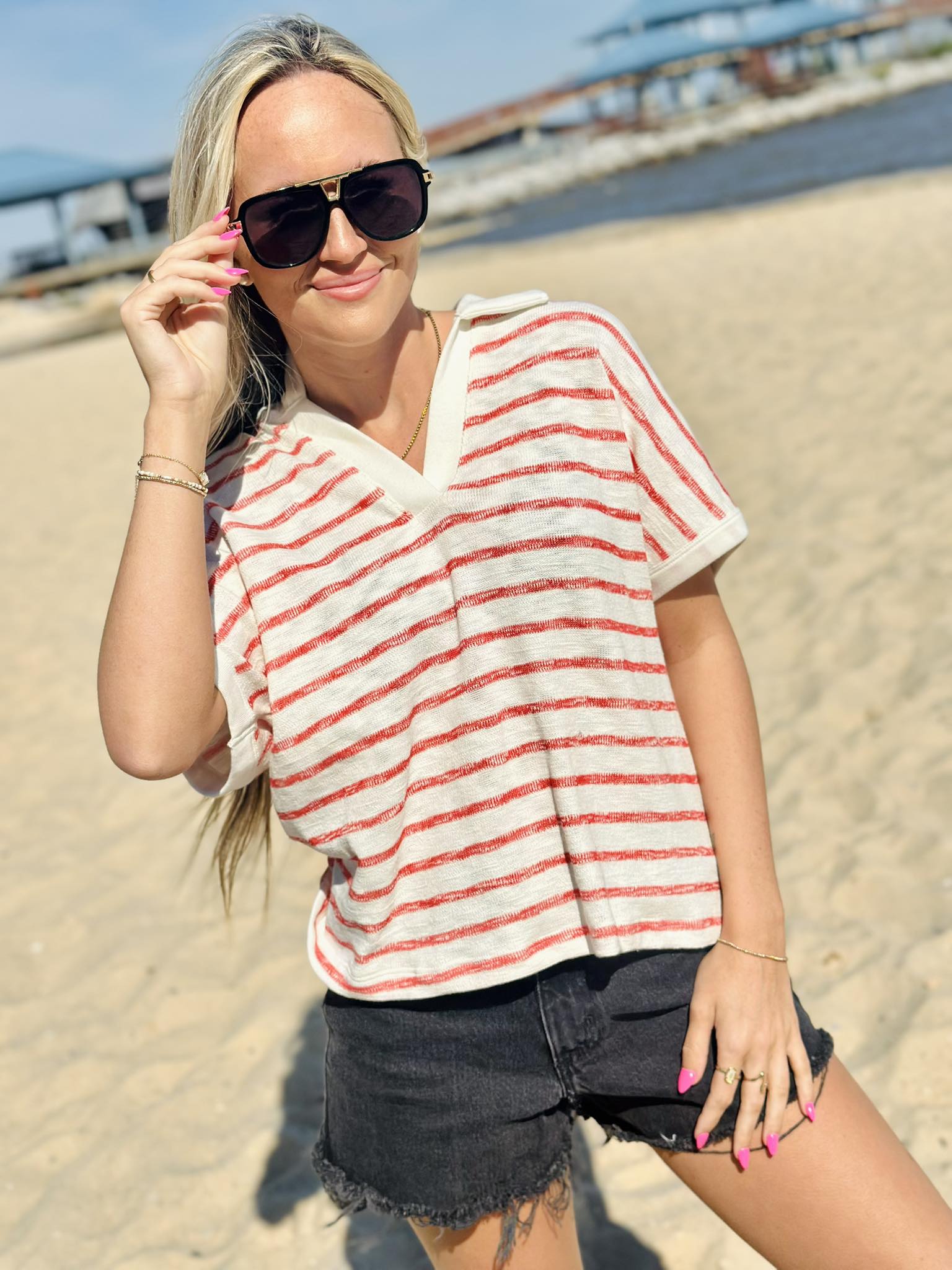 Summer Stripes Top