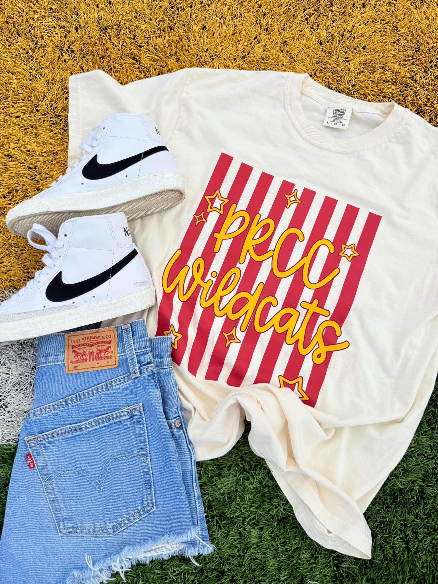 Stripes & Stars Mascot Graphic Tee - #GAME98