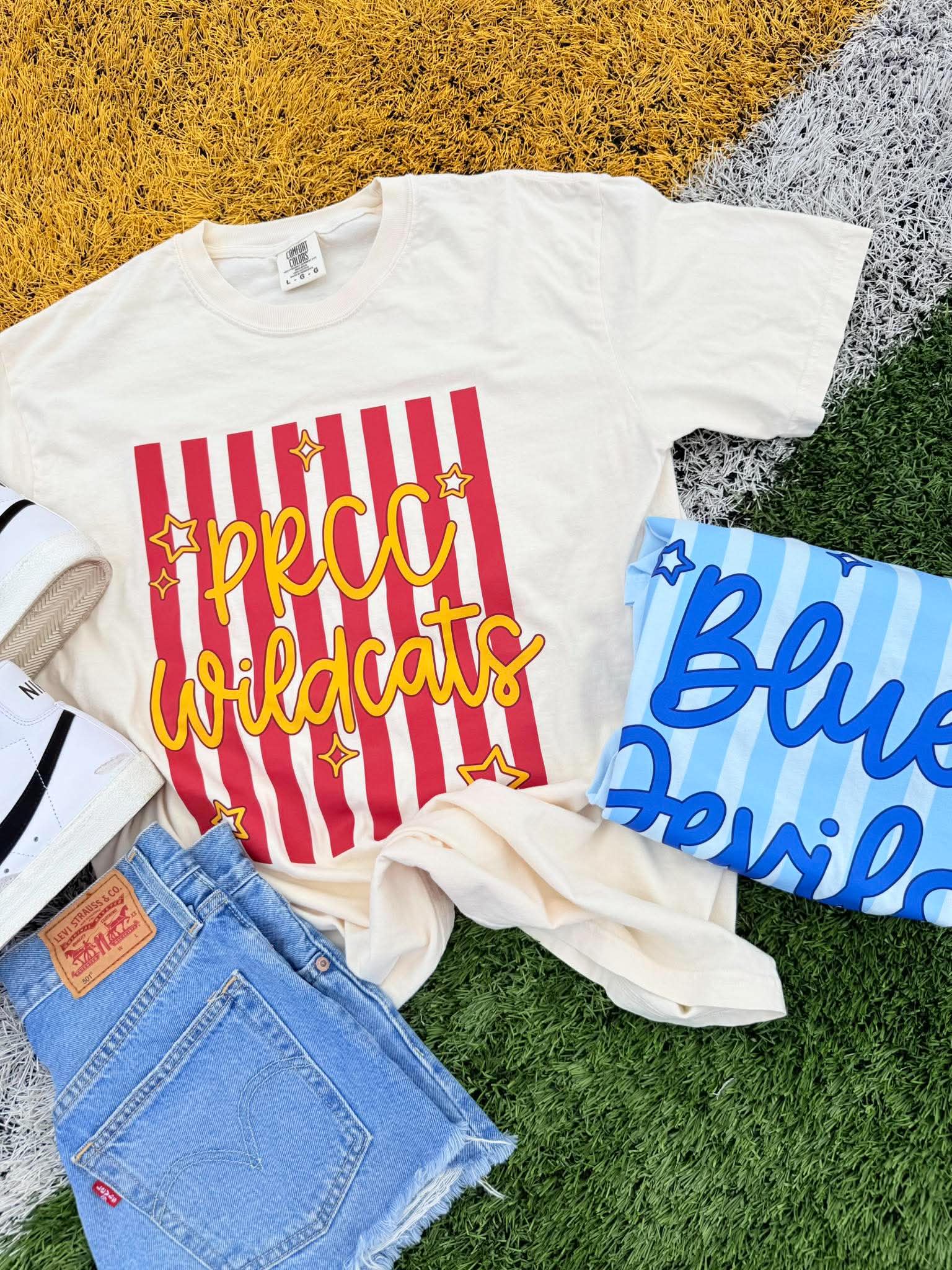 Stripes & Stars Mascot Graphic Tee - #GAME98