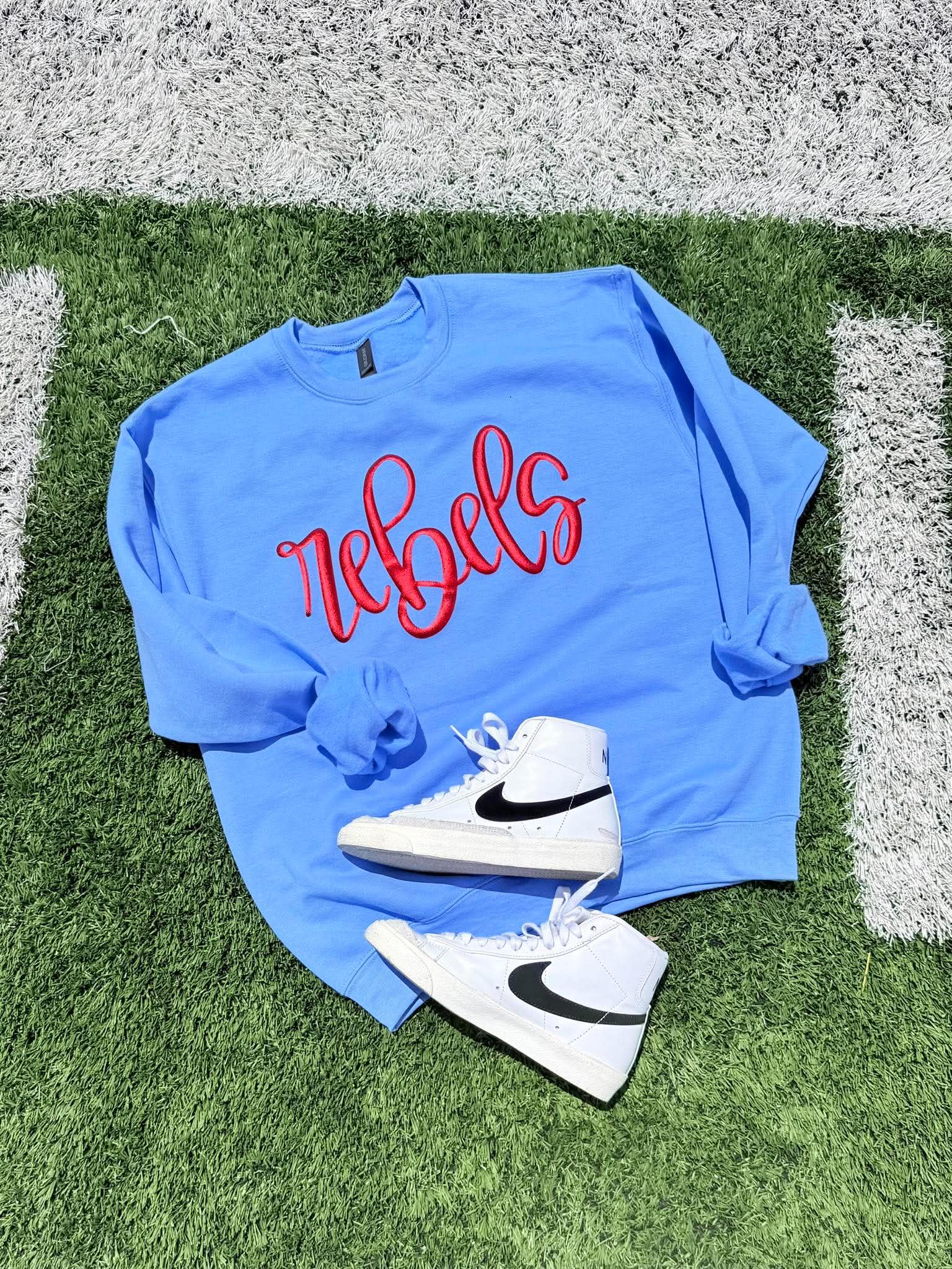 Custom Script Puff Mascot Sweatshirt - #GAME120