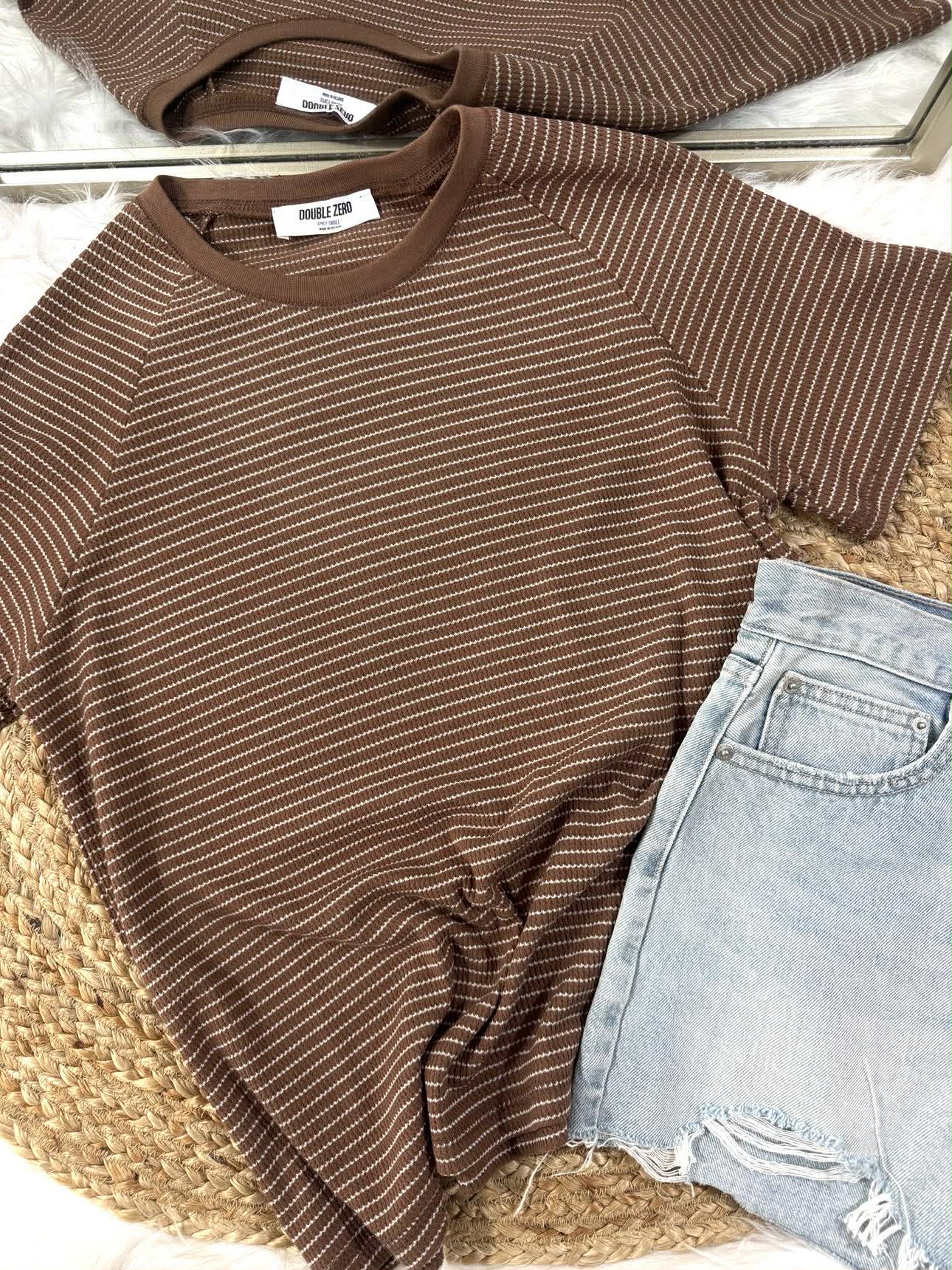 Address It Striped Tee