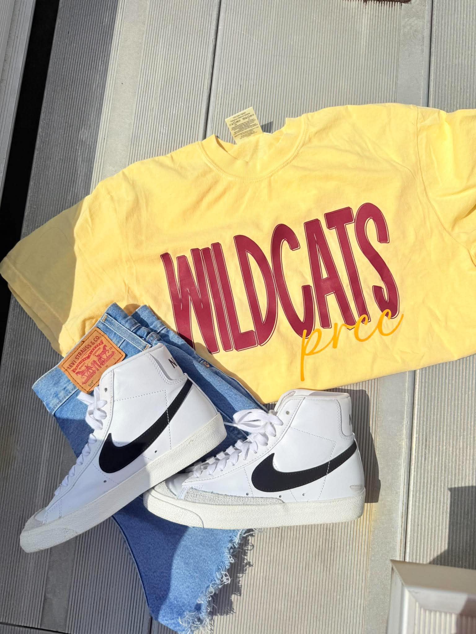 Bold/Dainty Mascot Stack Graphic Tee - #GAME105