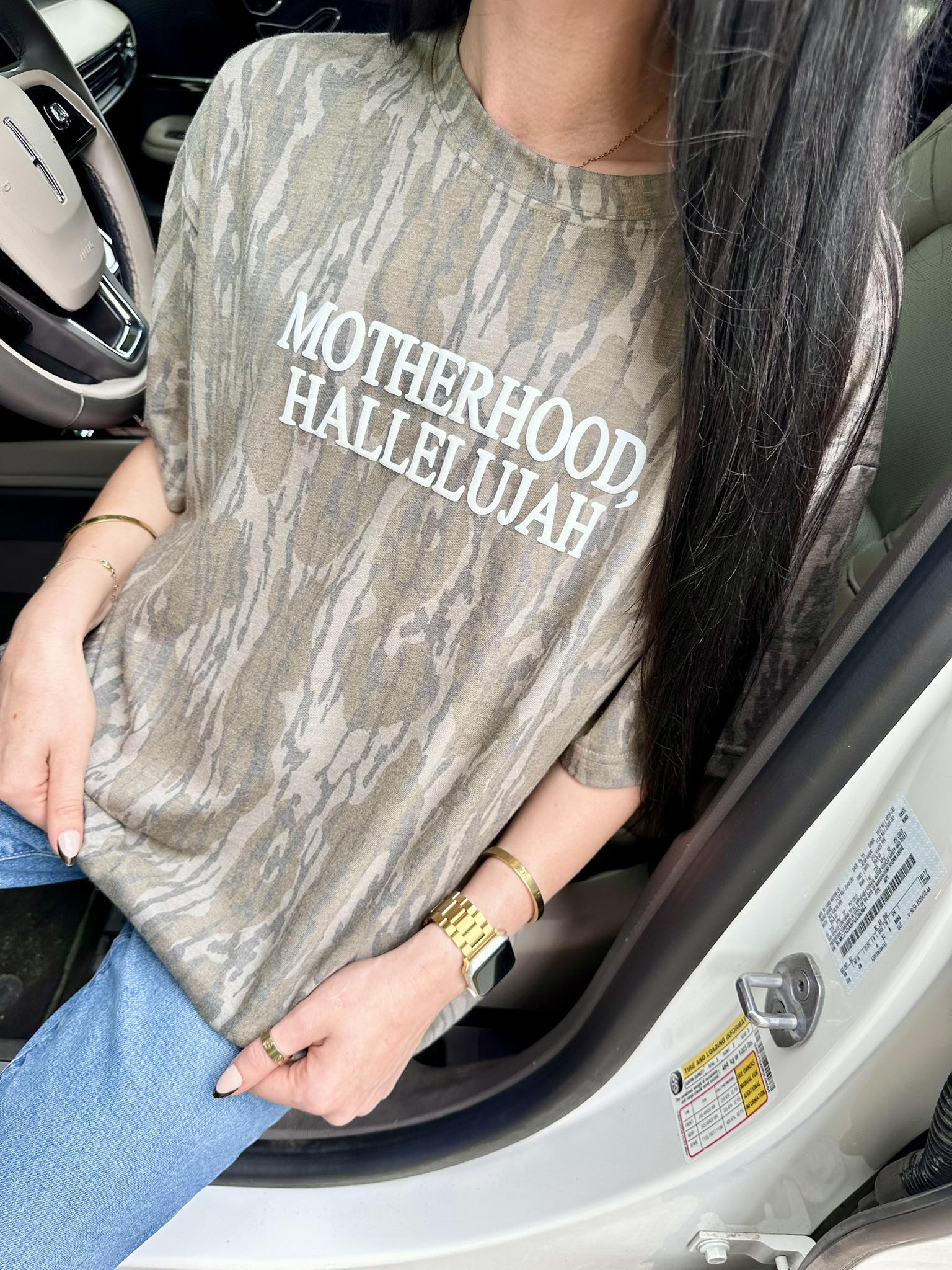 Motherhood Hallelujah Bottomland Graphic Tee