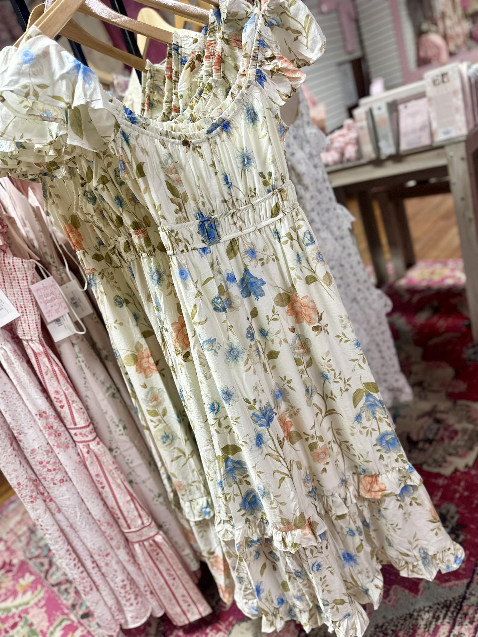 Summer Floral Midi Dress – Dash Forward