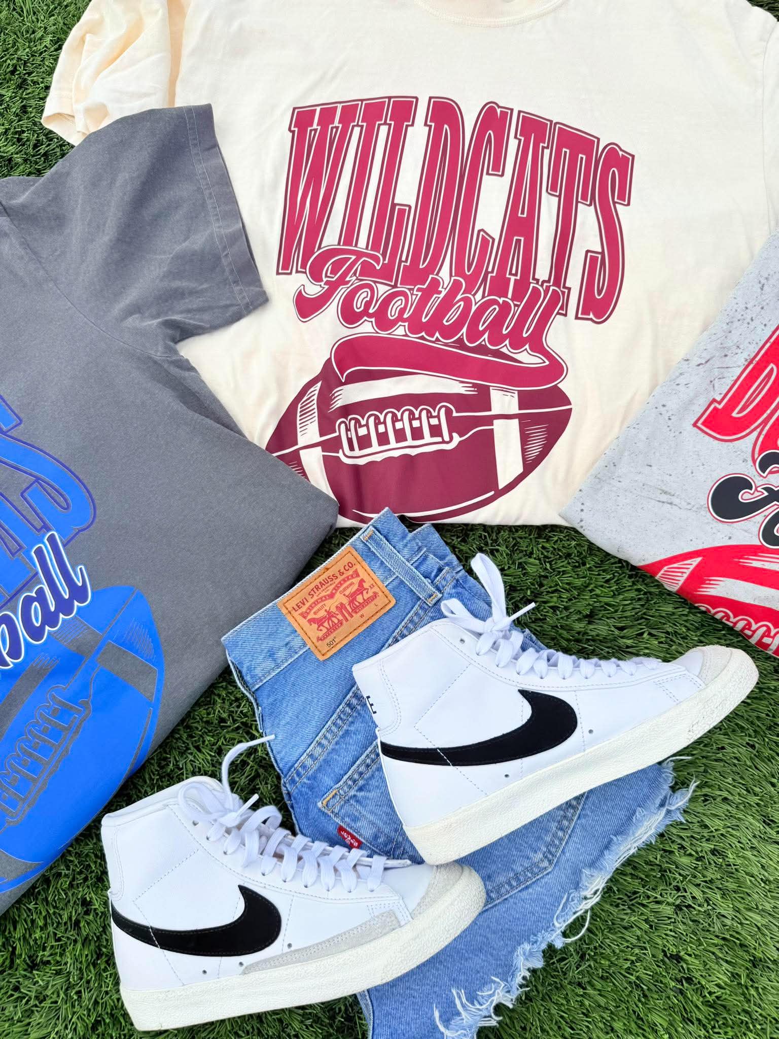 Mascot Football Graphic Tee - #GAME95