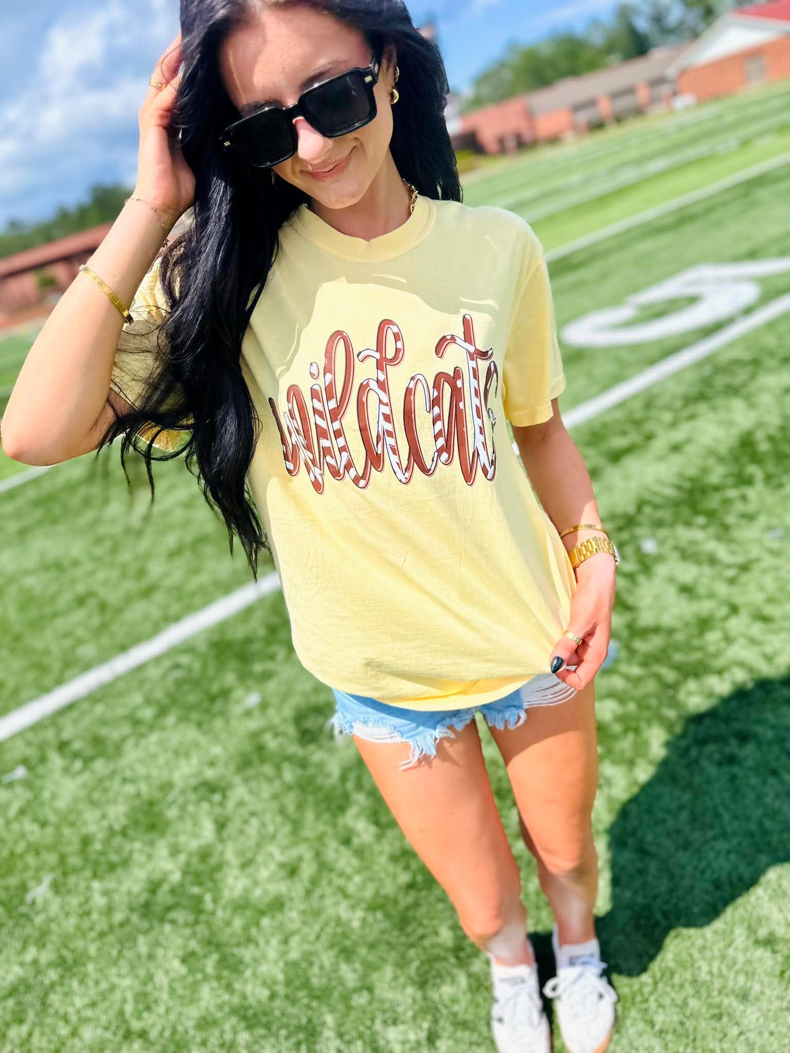 Football Script Graphic Tee - #GAME112