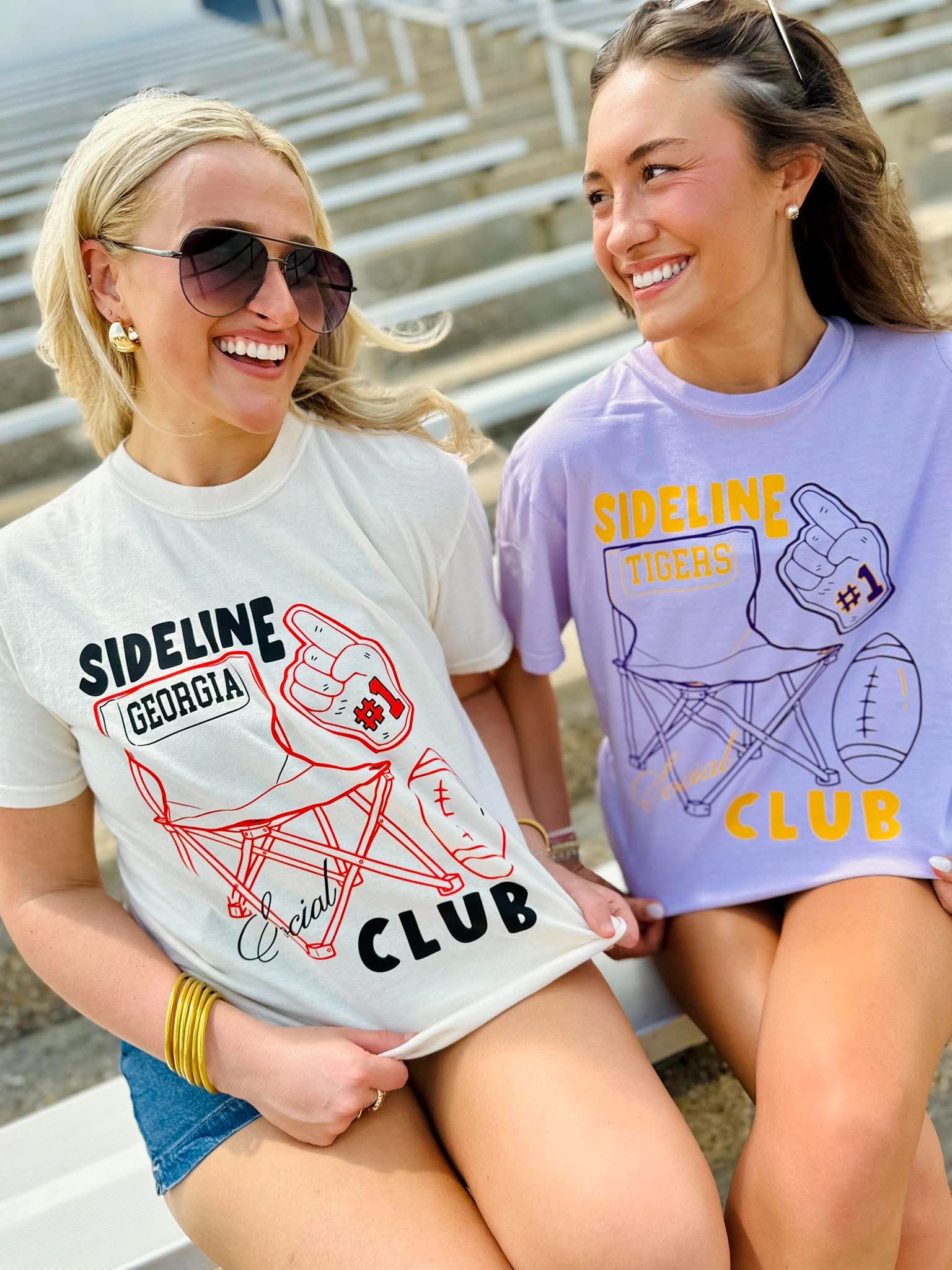 Sideline Social Club Graphic Tee - #GAME108